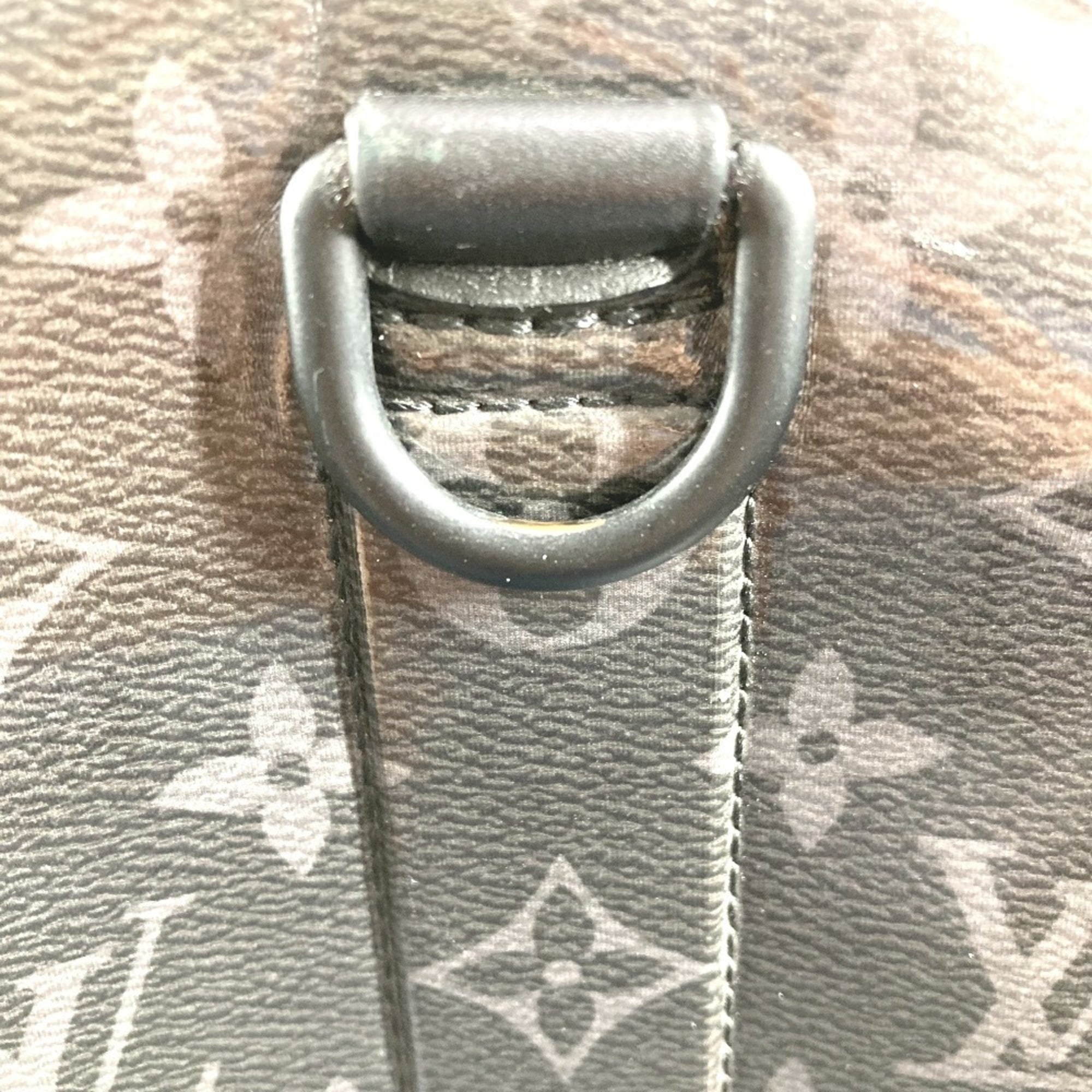 Louis Vuitton Monogram Eclipse Black Monogram Eclipse Boston Bag Shoulder Bag (Pre-Owned)