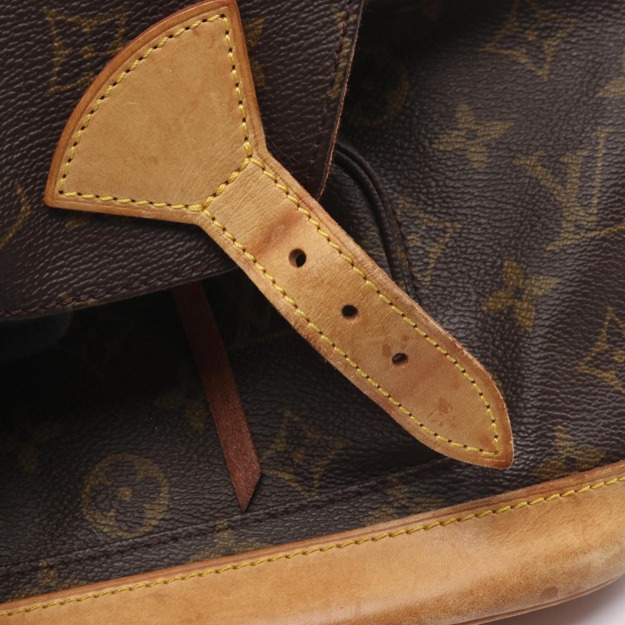 Louis Vuitton Brown Coated Canvas Monogram Pvc Leather Backpack (Pre-Owned)