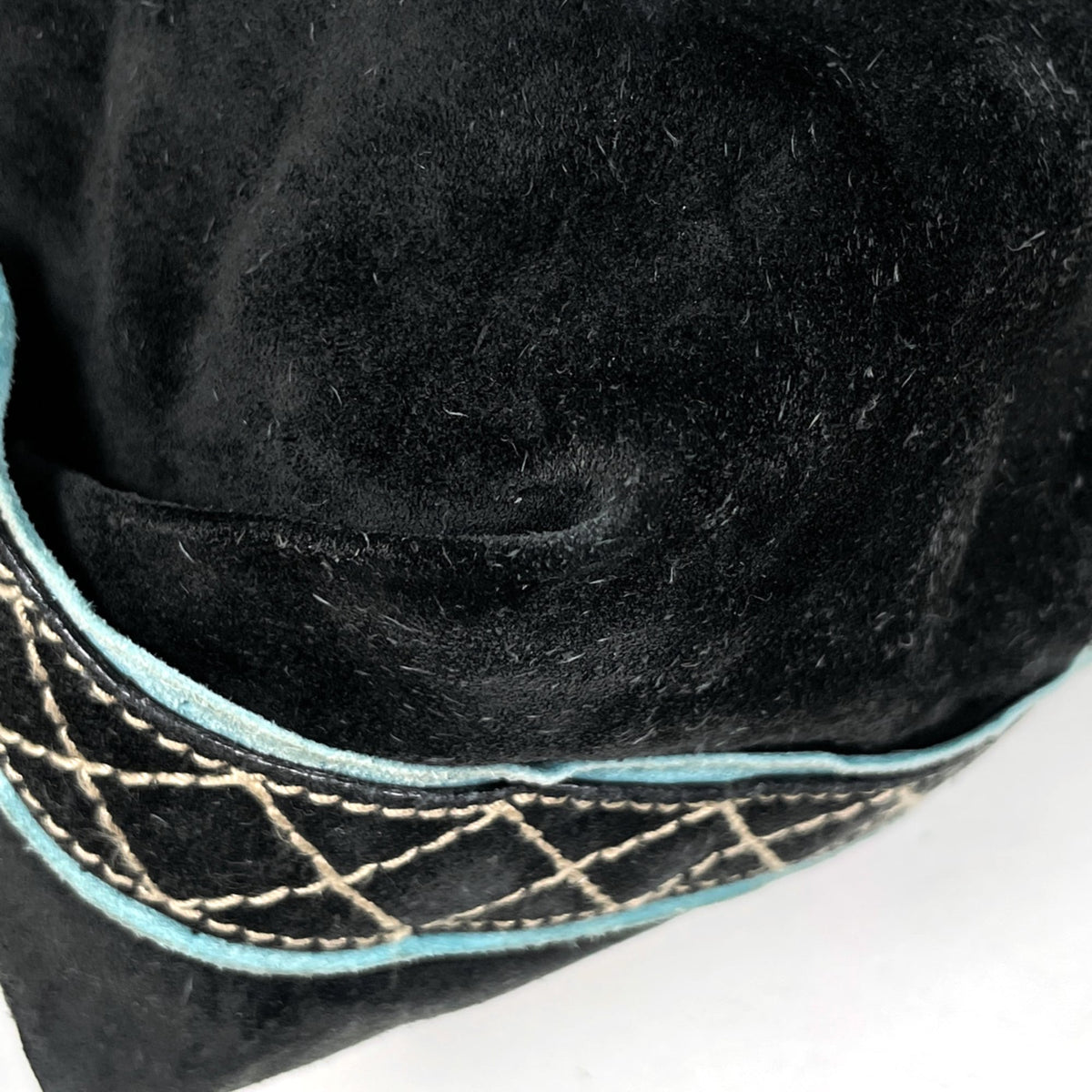 Gucci Black Suede Tote Bag (Pre-Owned)