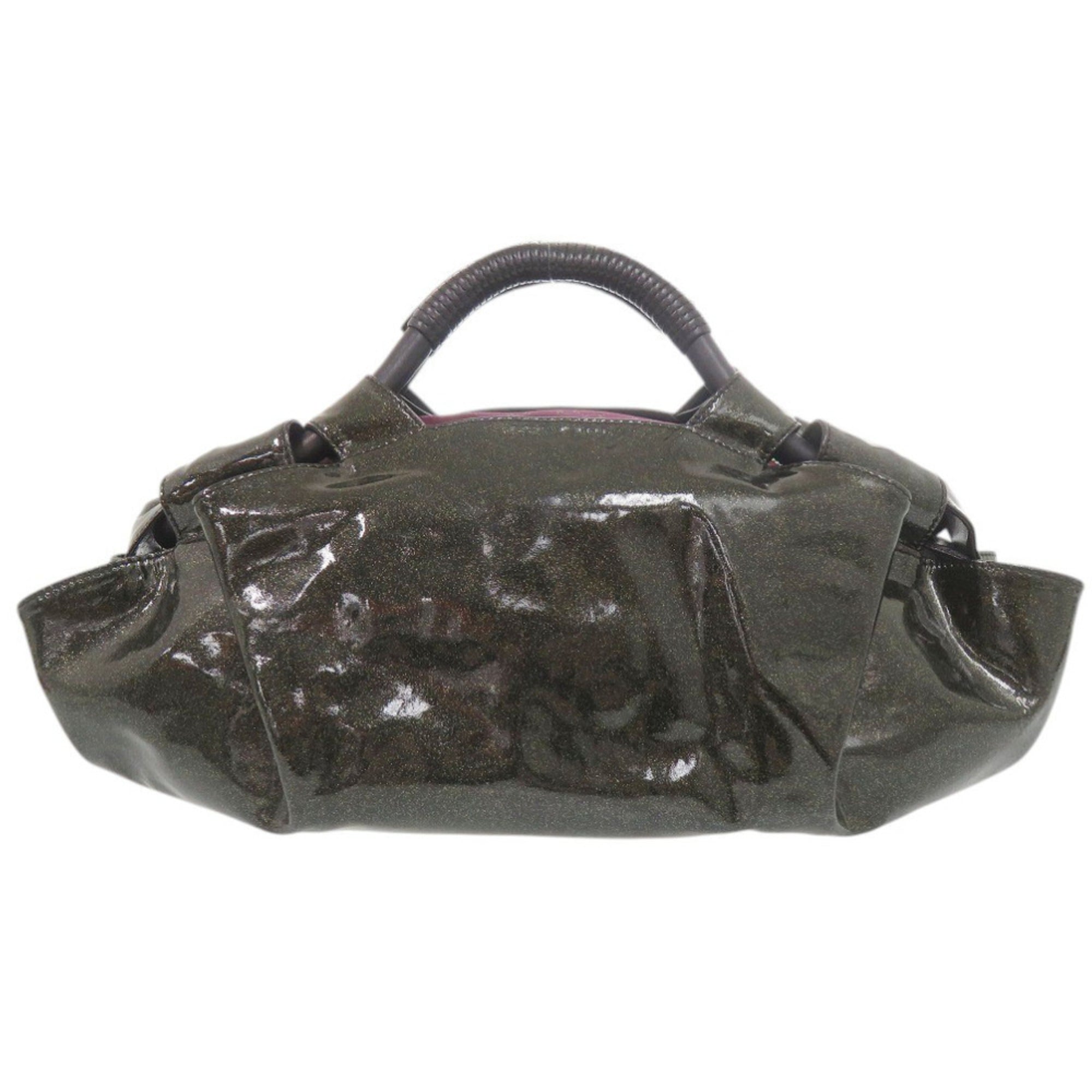 Loewe Black Patent Leather Handbag (Pre-Owned)