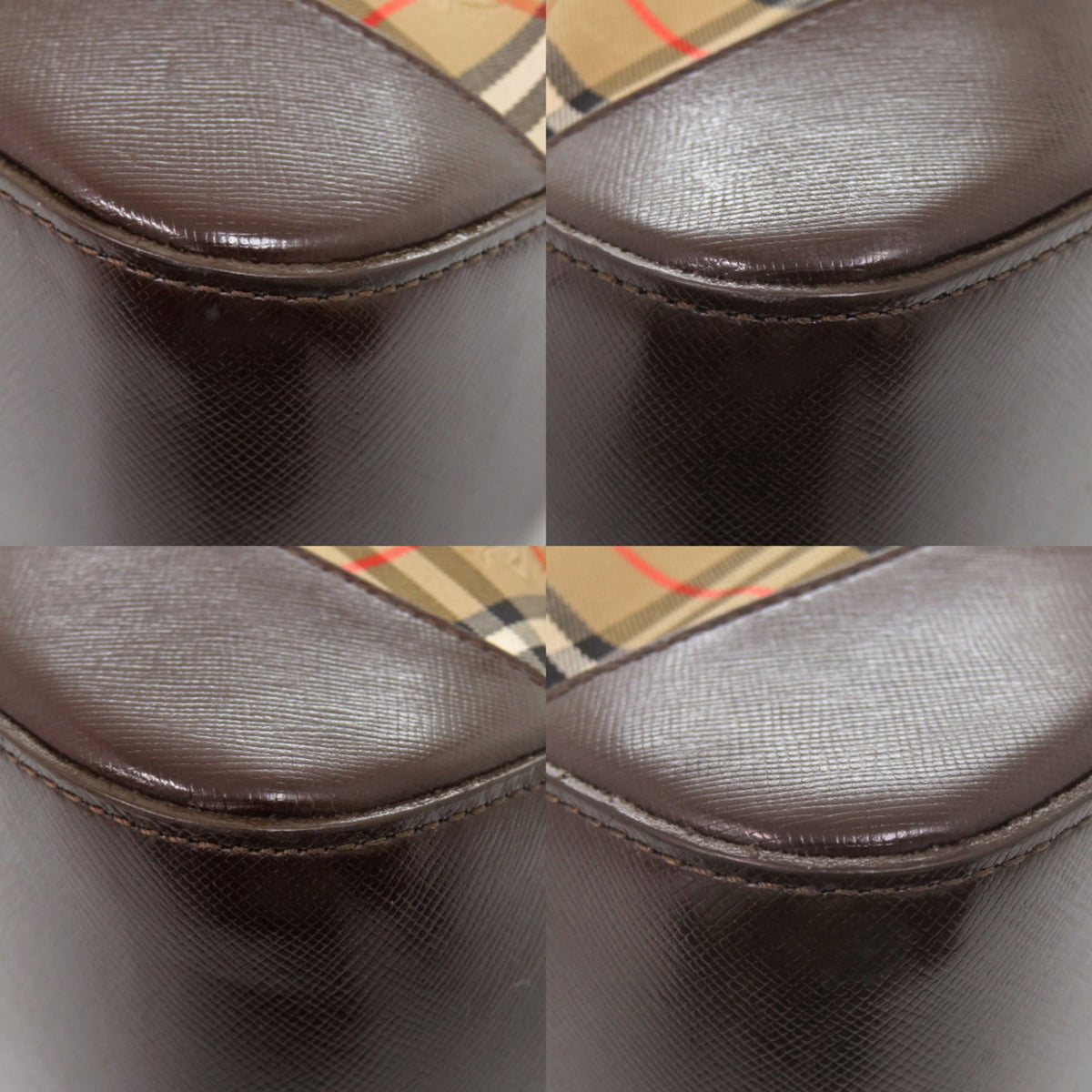 Burberry Brown Nylon Tote Bag (Pre-Owned)