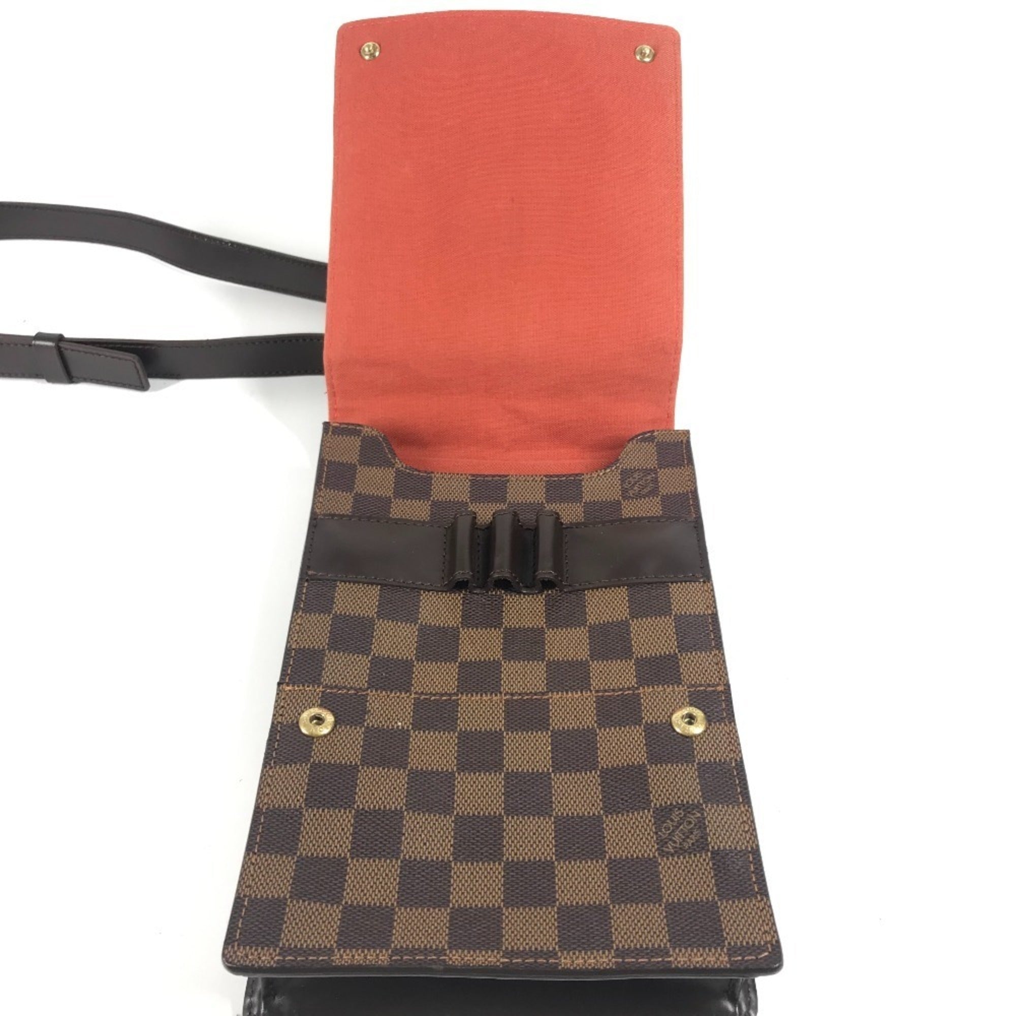 Louis Vuitton Brown Damier Canvas Pochette Shoulder Bag (Pre-Owned)