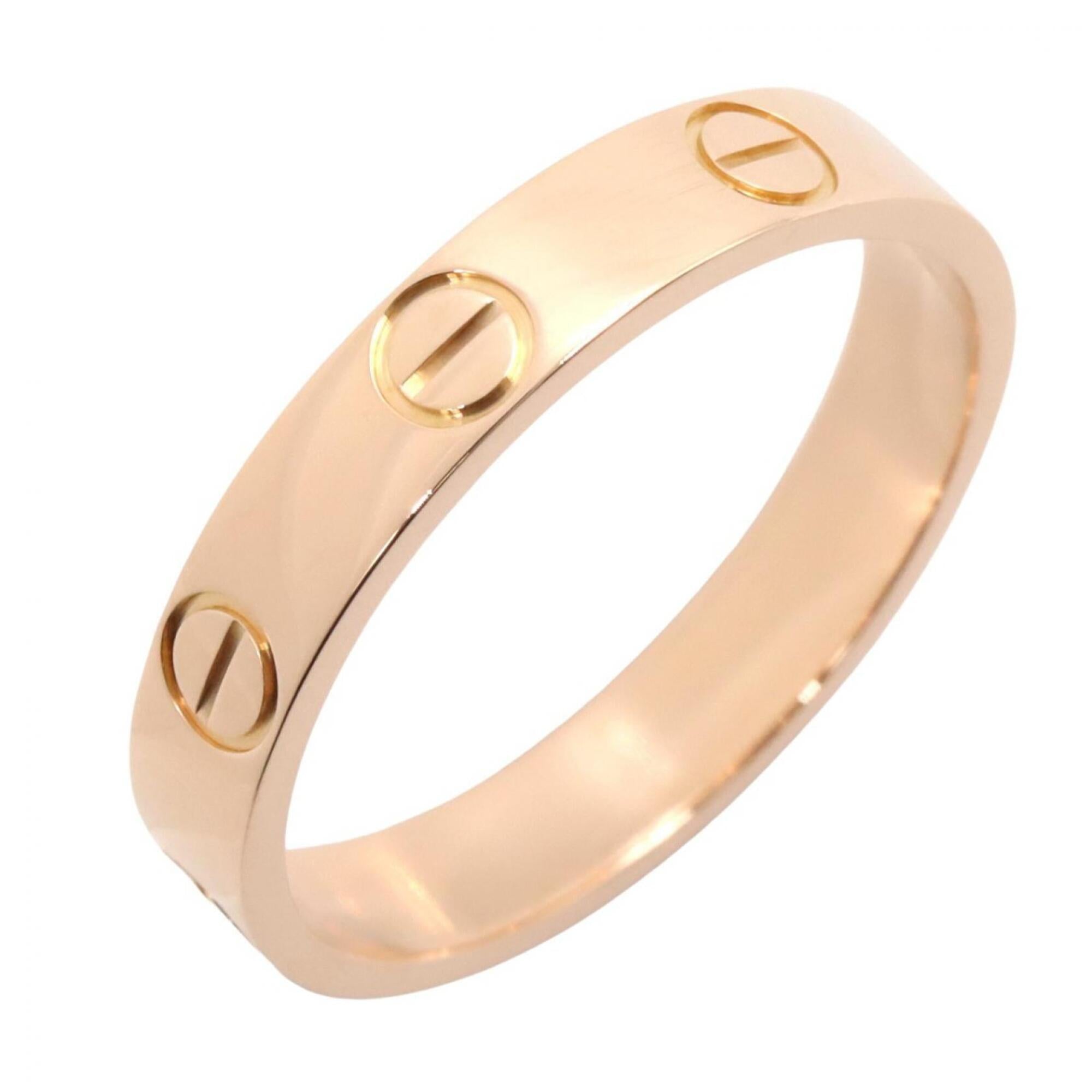 Cartier Gold Pink Gold (18K) Band Ring (Pre-Owned)