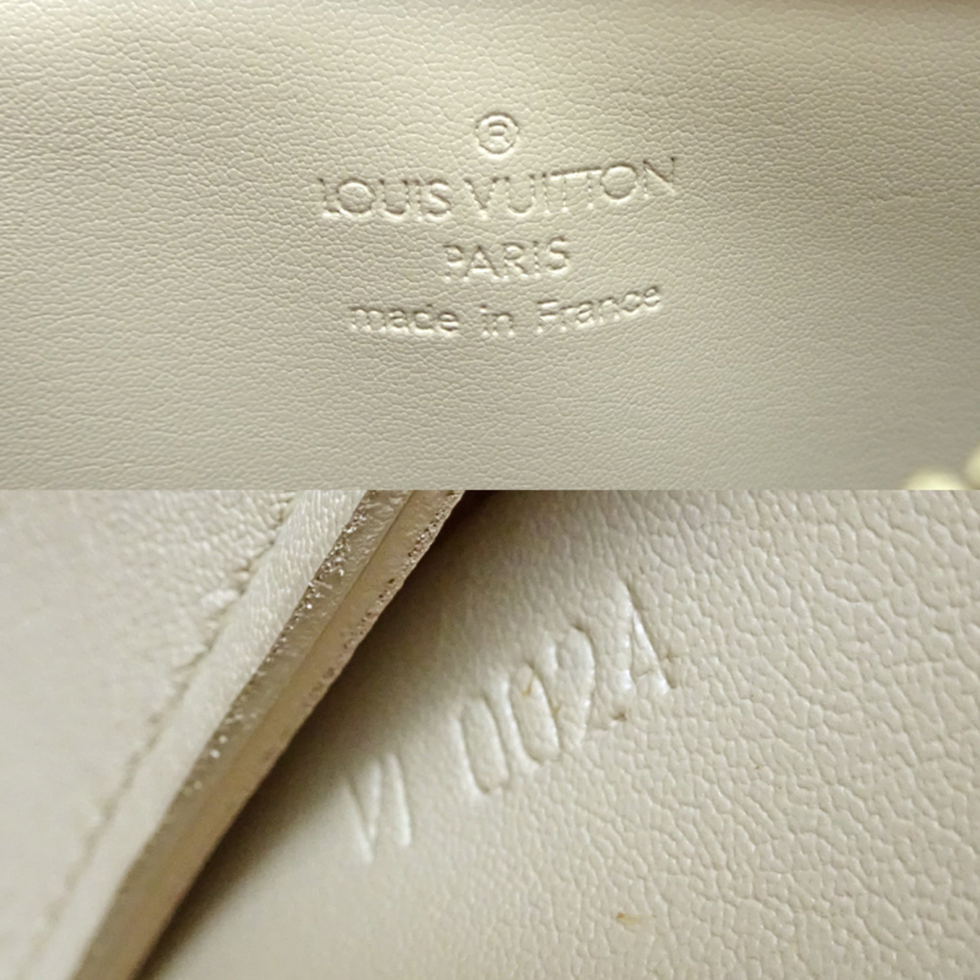 Louis Vuitton Yellow Monogram Vernis Pouch (Pre-Owned)