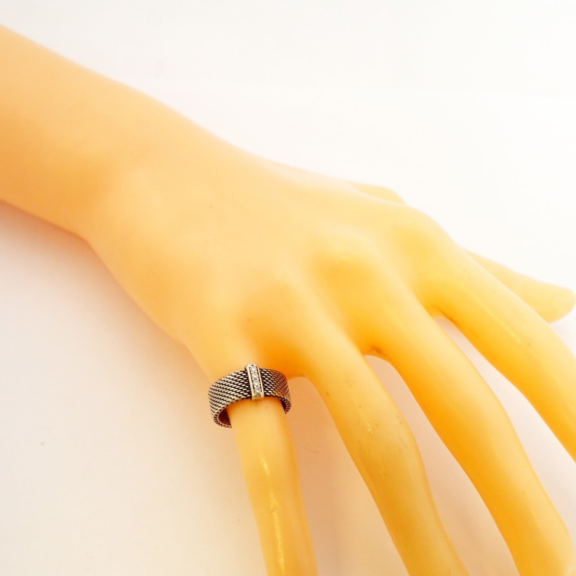 Tiffany Silver 925 Band Ring (Pre-Owned)