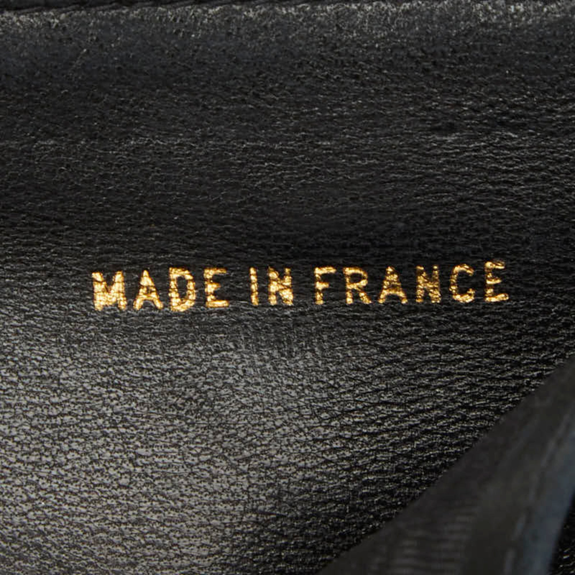 Chanel Black Leather Wallet (Bi-Fold) (Pre-Owned)