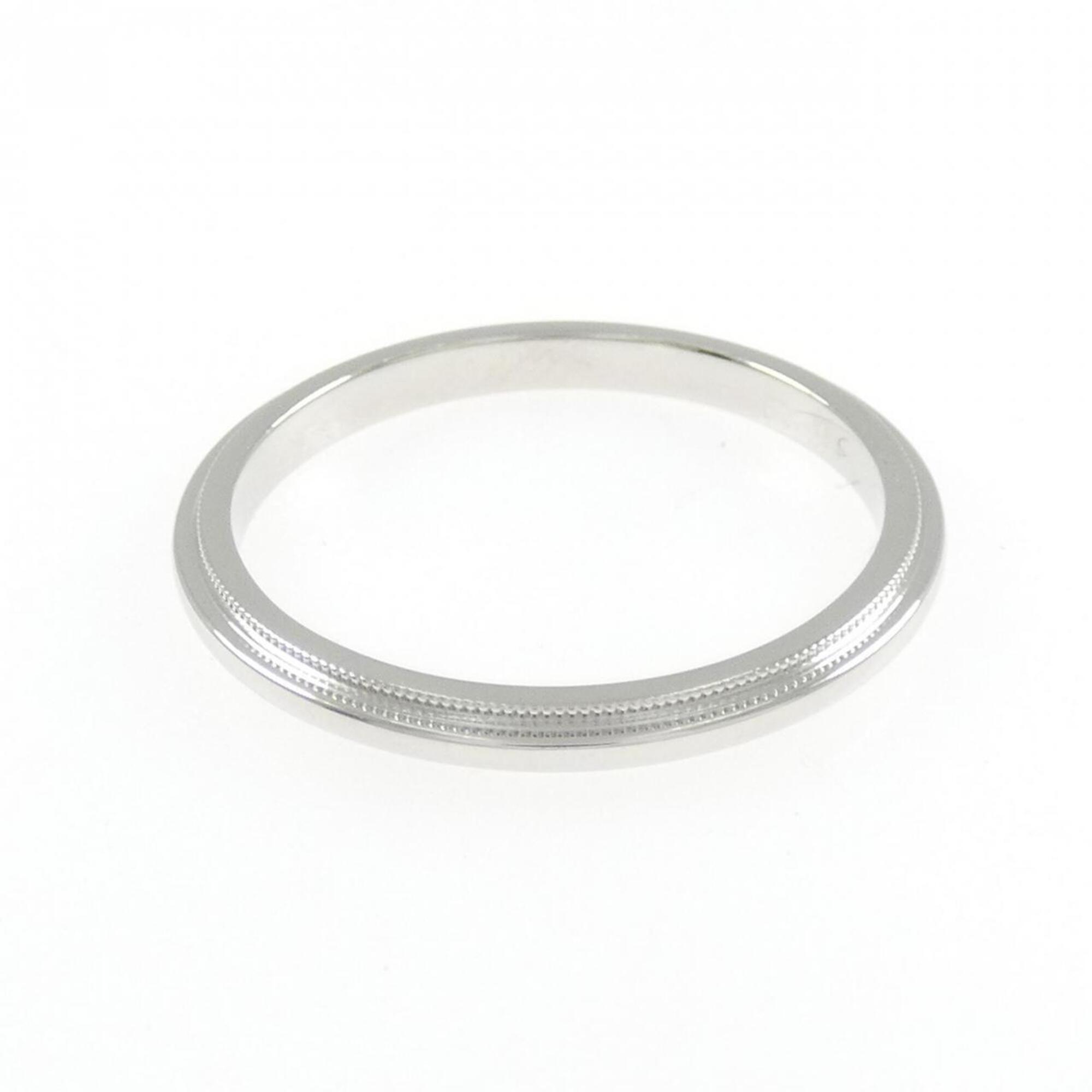 Tiffany Platinum Platinum 950 Band Ring (Pre-Owned)
