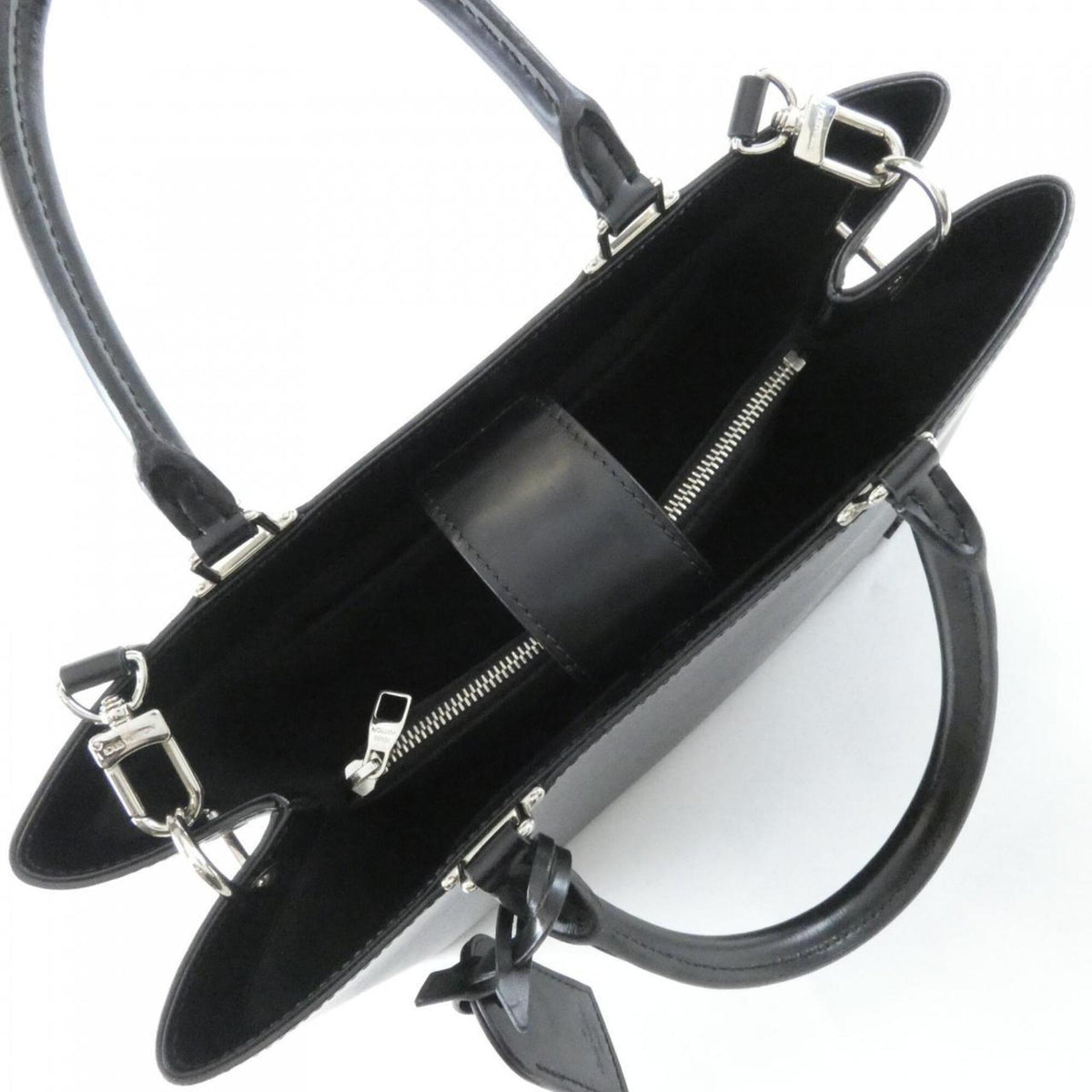 Louis Vuitton Epi Black Leather Handbag (Pre-Owned)