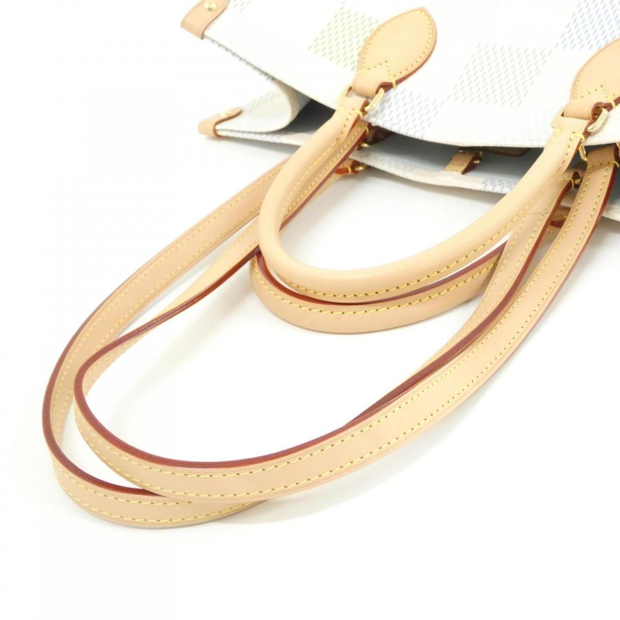 Louis Vuitton Pistache Coated Canvas Handbag (Pre-Owned)