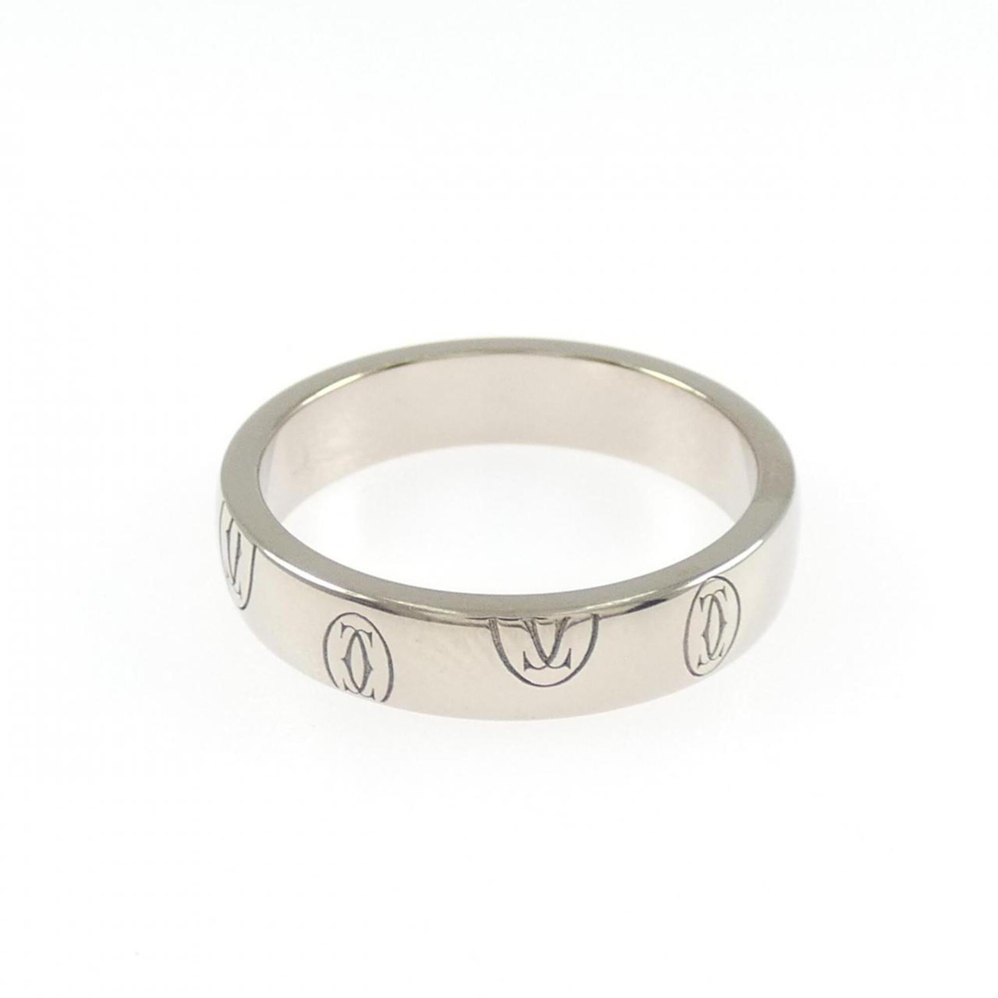 Cartier Happy Birthday White Gold (18K) Band Ring (Pre-Owned)
