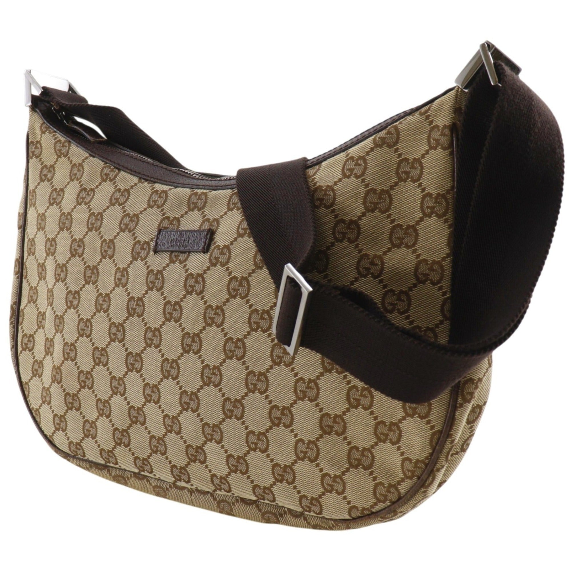 Gucci Brown Gg Canvas Shoulder Bag (Pre-Owned)