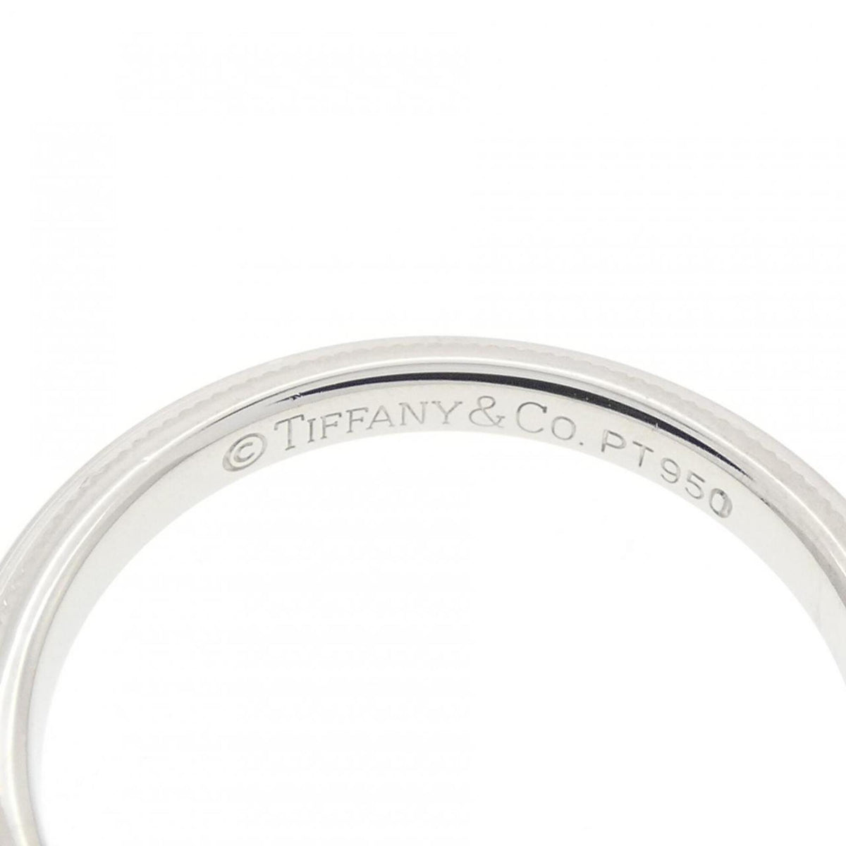 Tiffany Platinum 950 Band Ring (Pre-Owned)