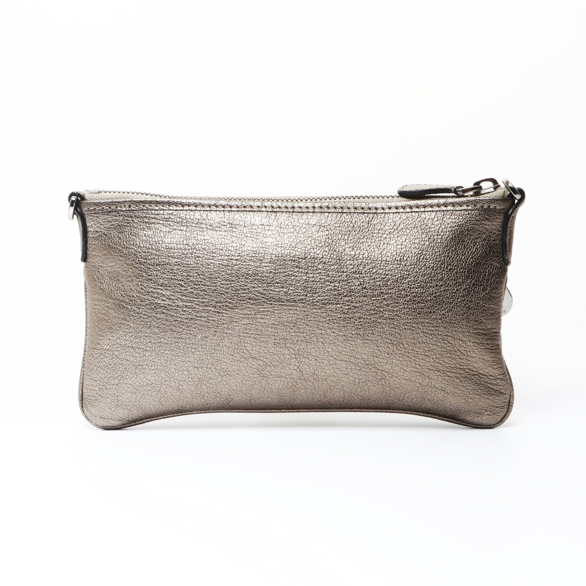 Loewe Gold Leather Shoulder Bag (Pre-Owned)