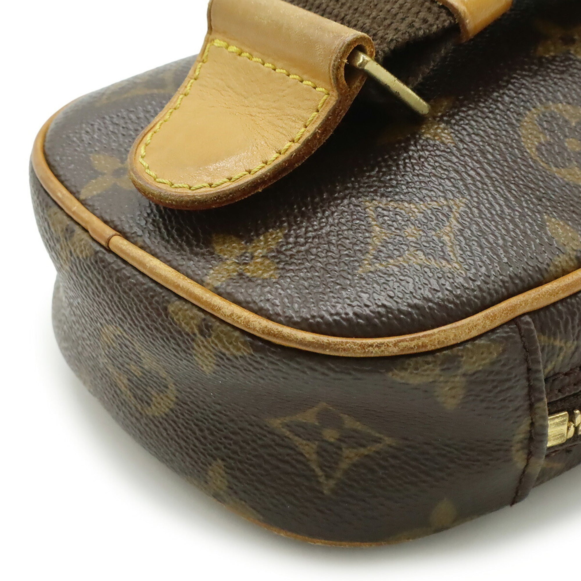 Louis Vuitton Black Brown Monogram Monogram Pochette (Pre-Owned)