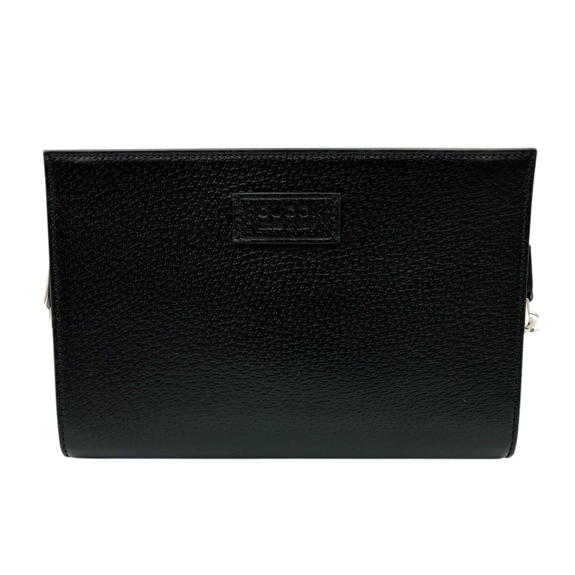 Gucci Black Gg Supreme Shoulder Bag (Pre-Owned)
