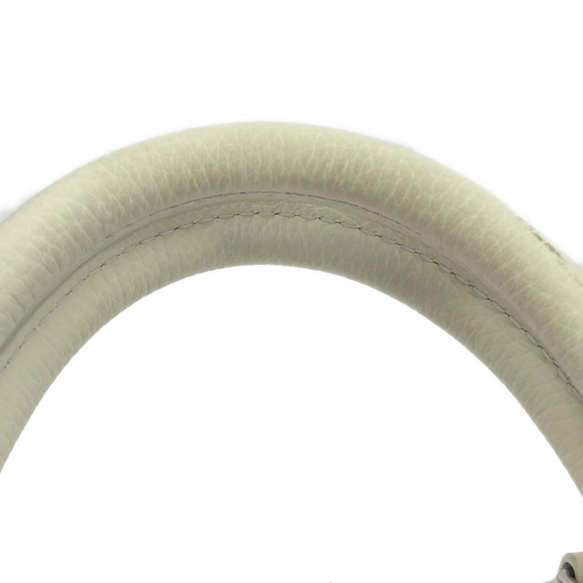 Louis Vuitton Taurillon Blanc Leather Boston Bag (Pre-Owned)