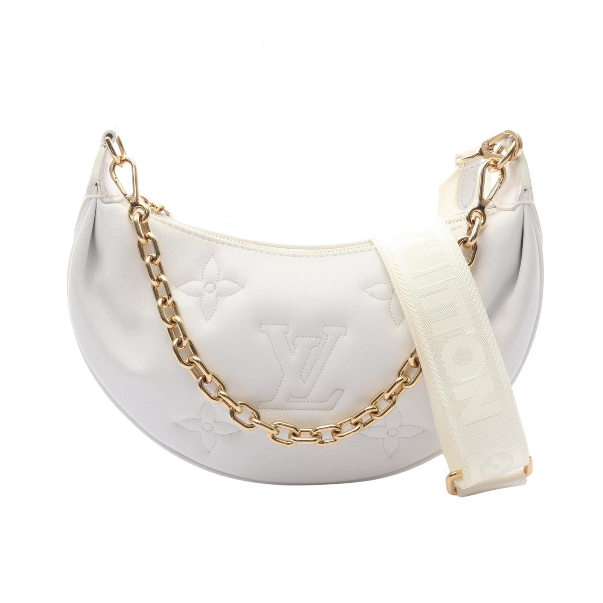 Louis Vuitton White Leather Handbag (Pre-Owned)
