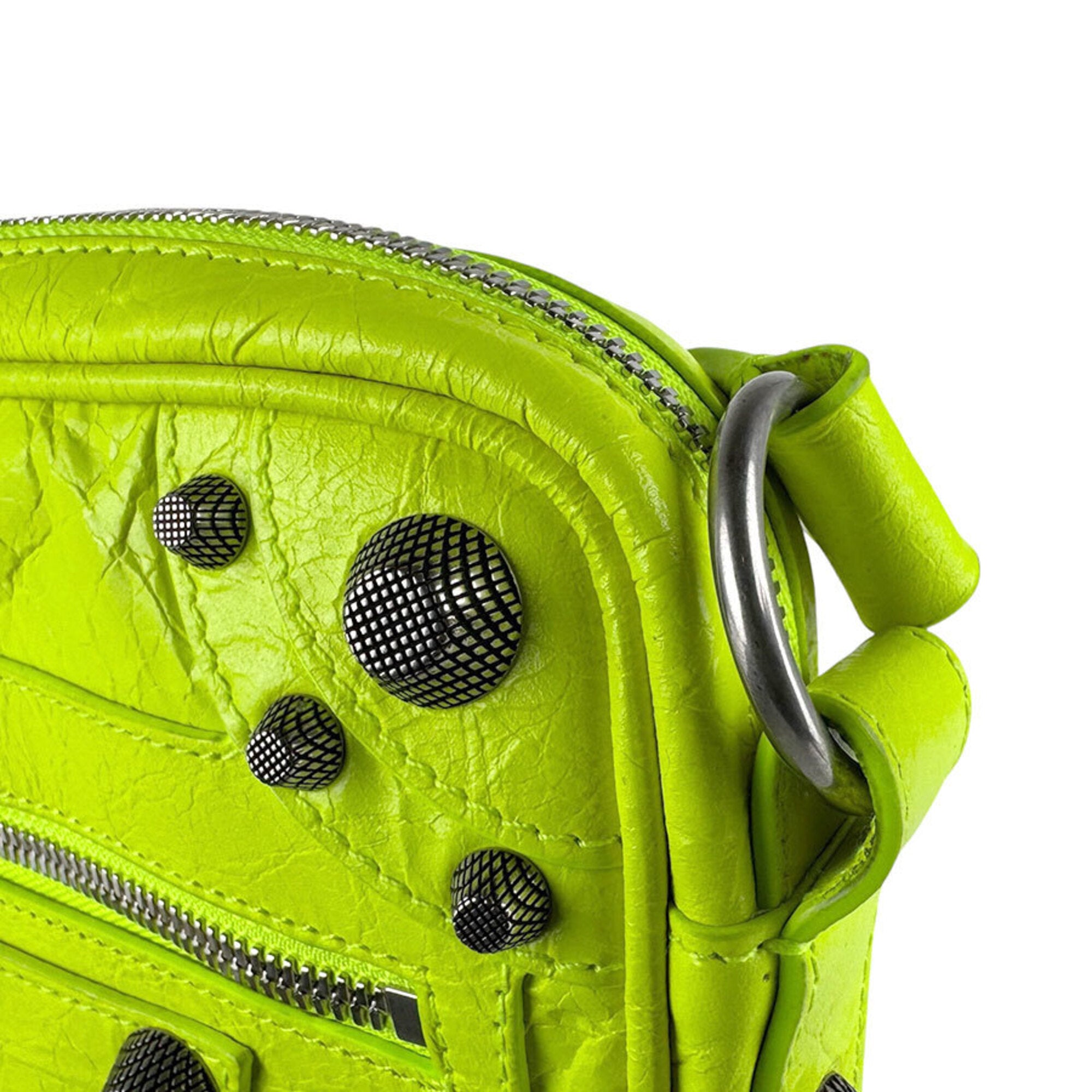 Balenciaga Yellow Leather Shoulder Bag (Pre-Owned)