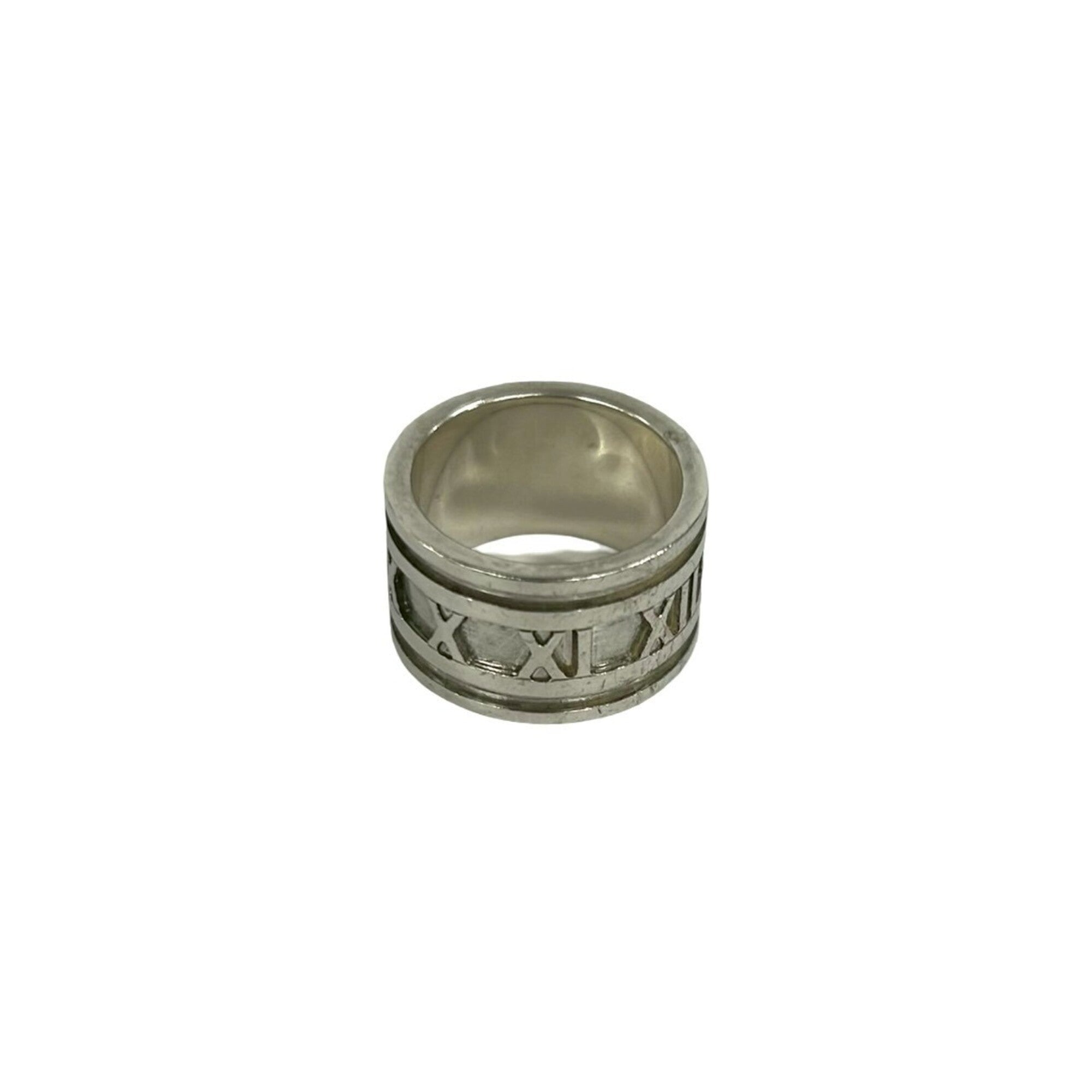 Tiffany Silver Silver 925 Band Ring (Pre-Owned)