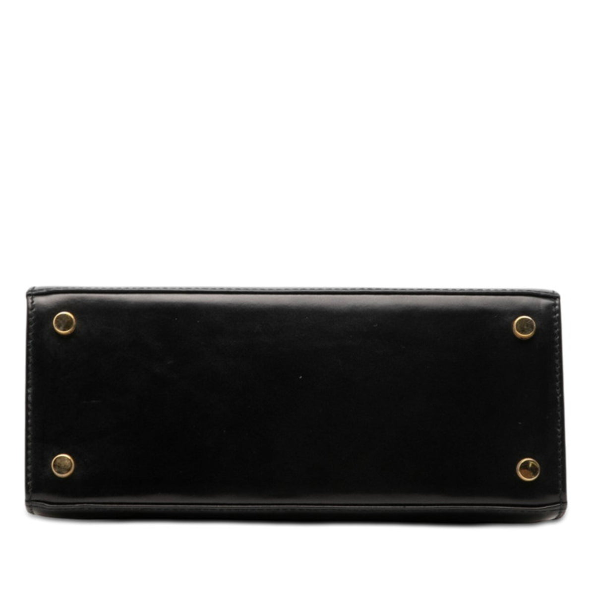 Salvatore Ferragamo Black Leather Handbag Shoulder Bag (Pre-Owned)