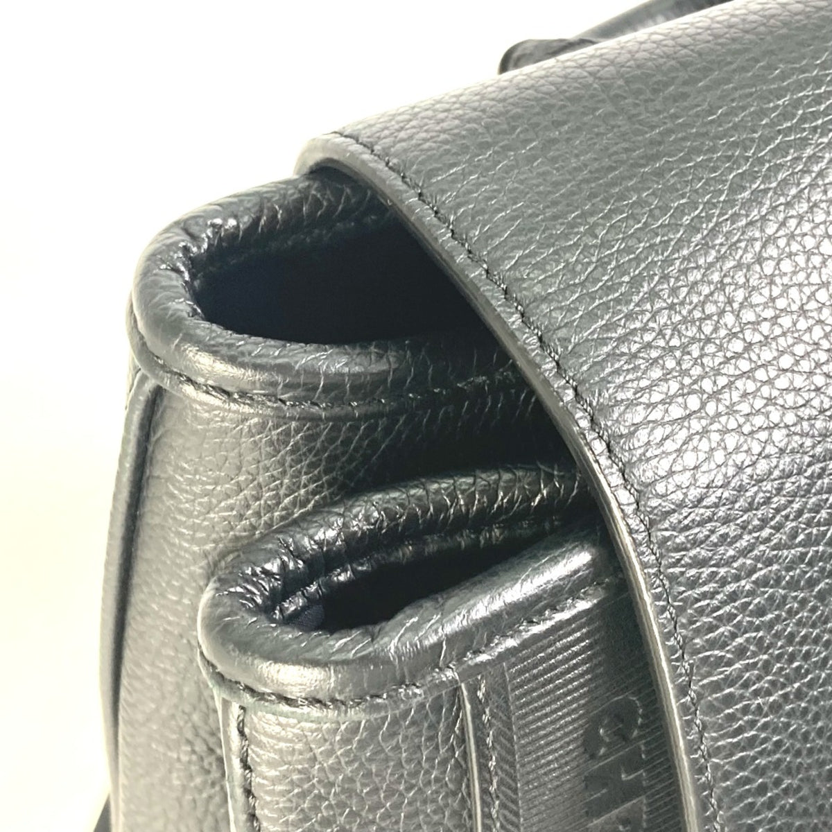 Christian Dior Black Leather Backpack (Pre-Owned)