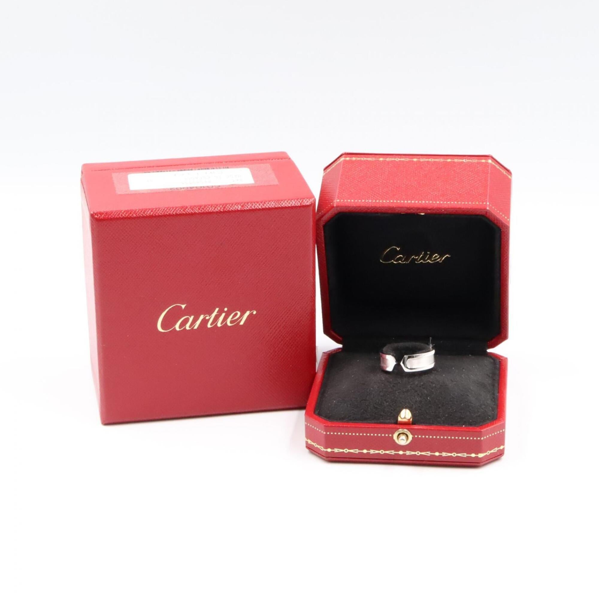 Cartier Silver White Gold (18K) Band Ring (Pre-Owned)