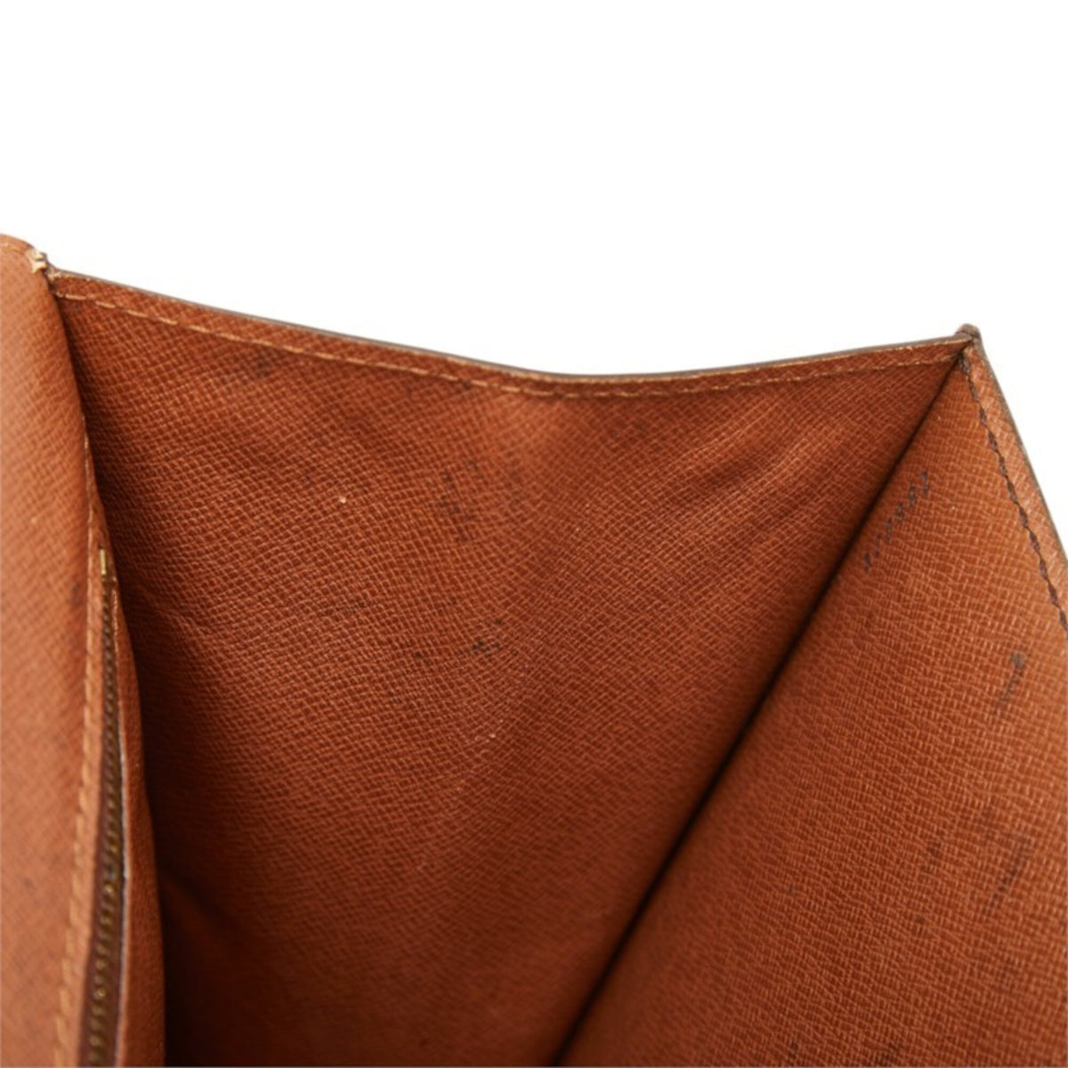 Louis Vuitton Brown Pvc Leather Handbag Shoulder Bag (Pre-Owned)