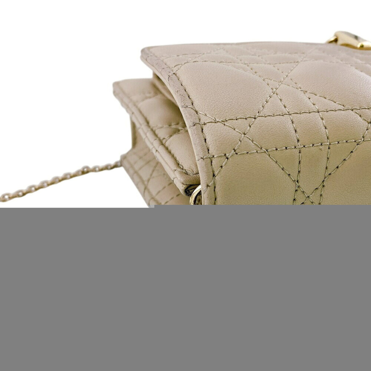 Christian Dior Beige Leather (Pre-Owned)