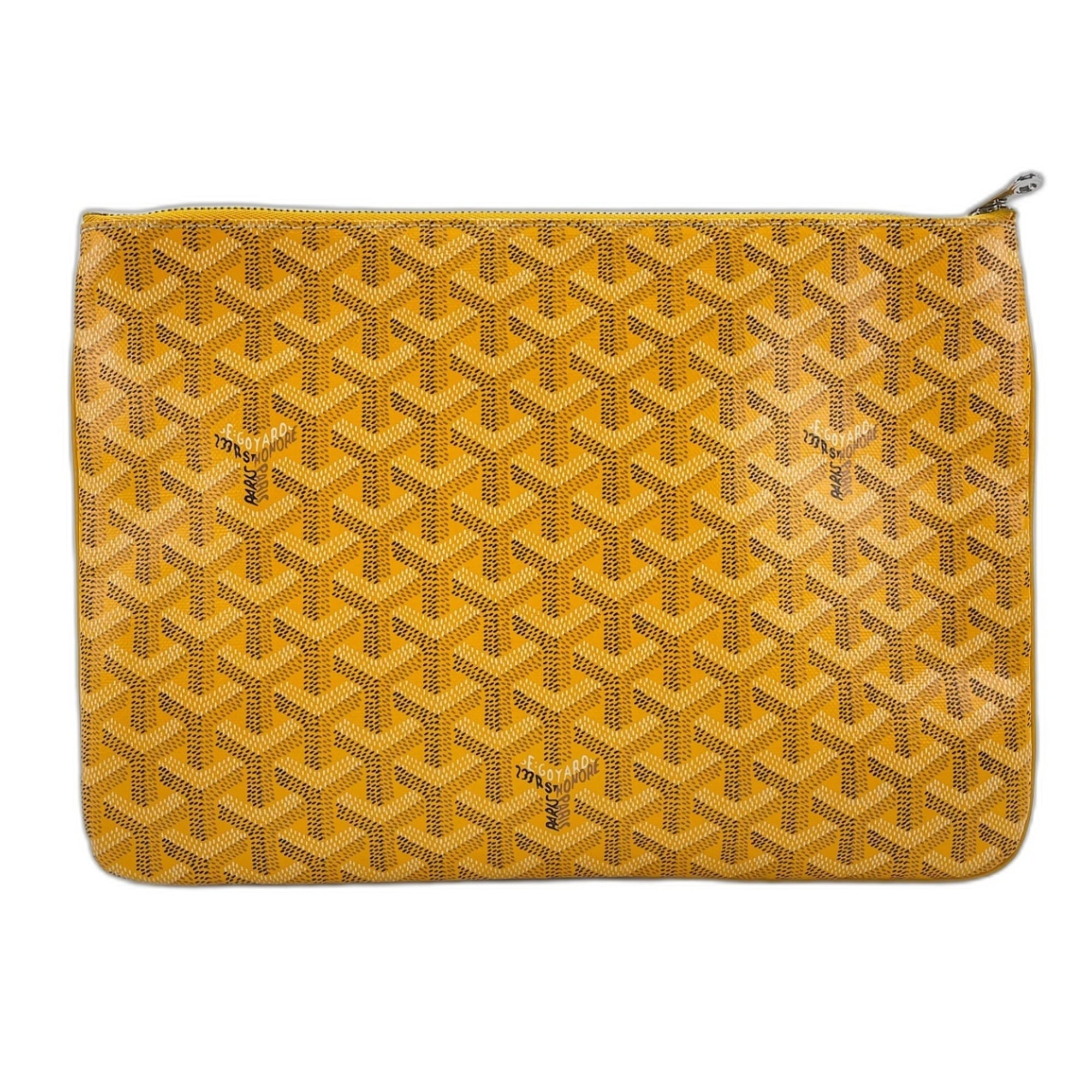 Goyard Yellow Pvc Clutch Bag (Pre-Owned)