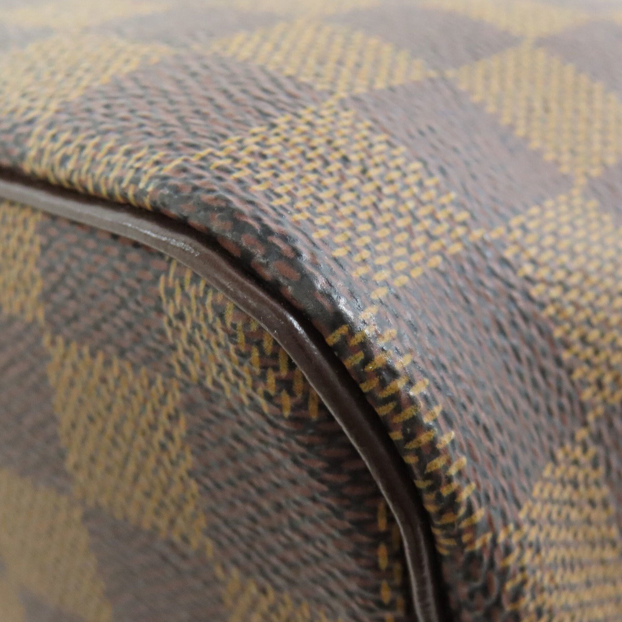 Louis Vuitton Brown Damier Canvas Ebene Damier Canvas Tote Bag (Pre-Owned)