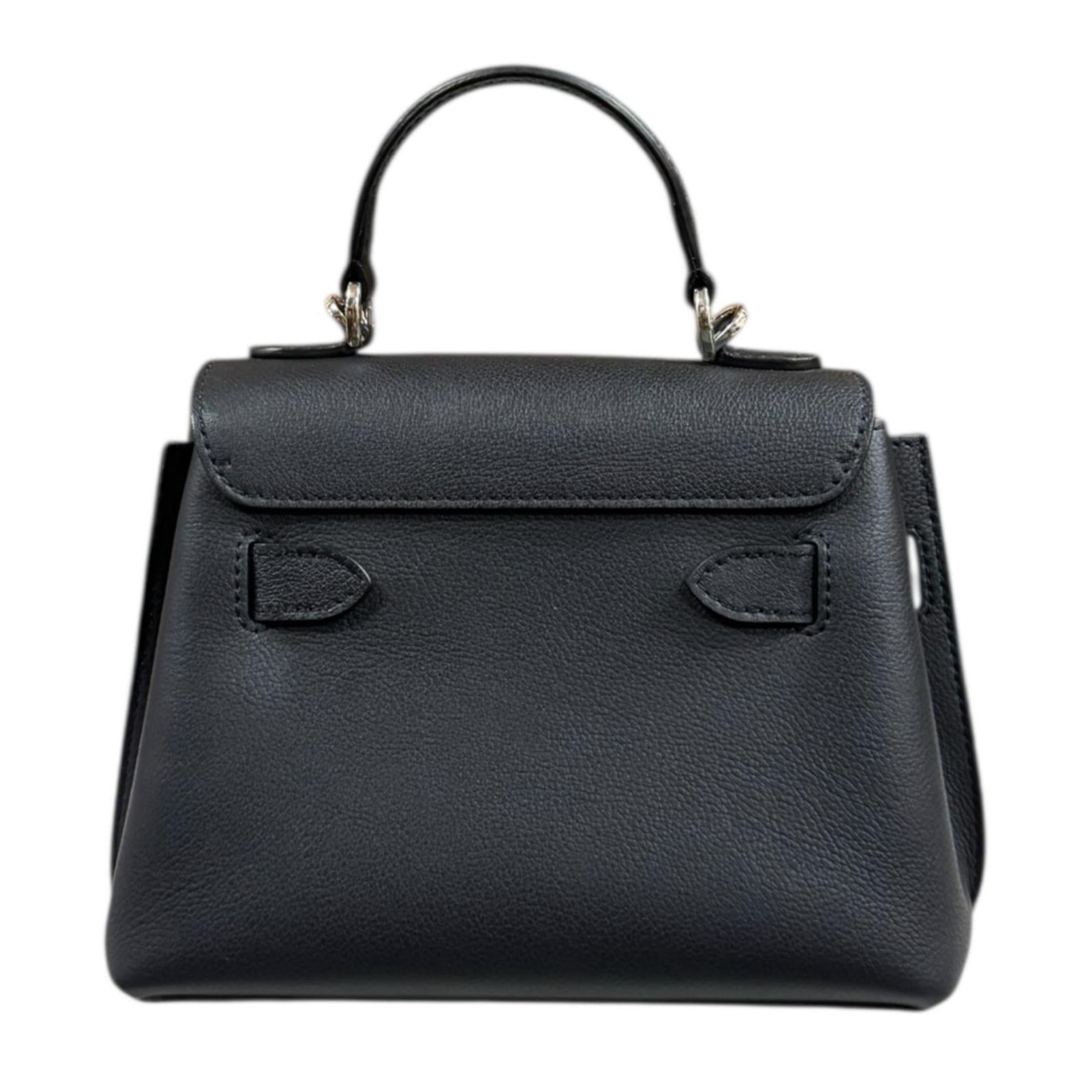 Louis Vuitton Black Noir Leather Shoulder Bag (Pre-Owned)
