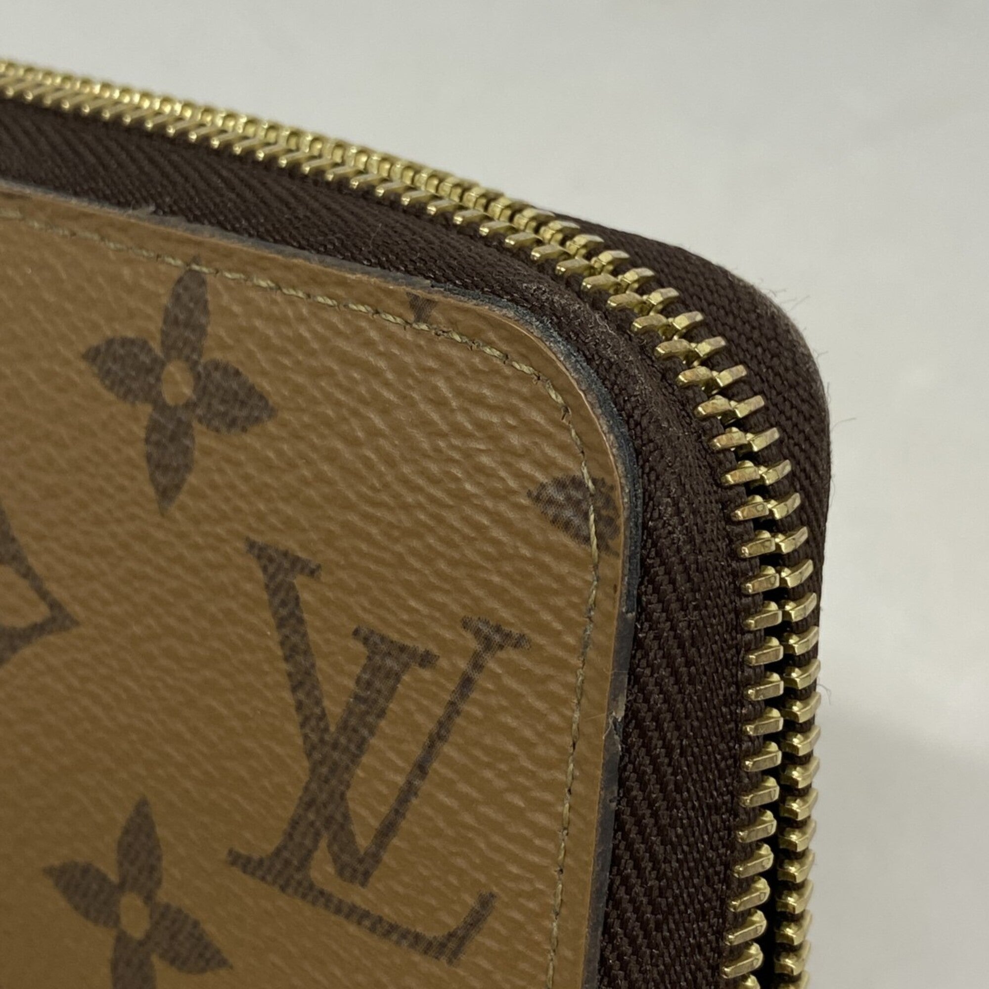 Louis Vuitton Brown Long Wallet (Bi-Fold) (Pre-Owned)