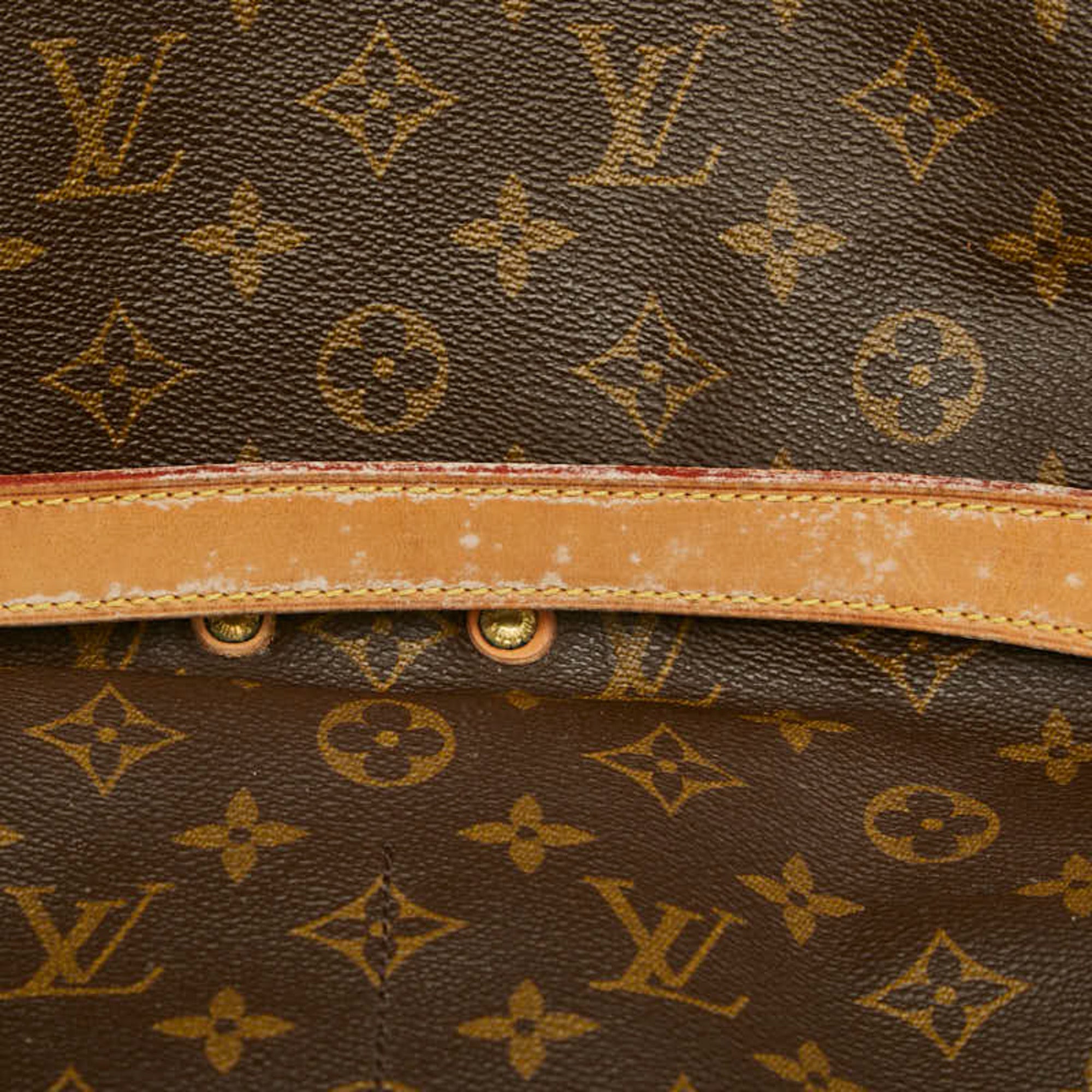 Louis Vuitton Brown Pvc Leather Shoulder Bag (Pre-Owned)
