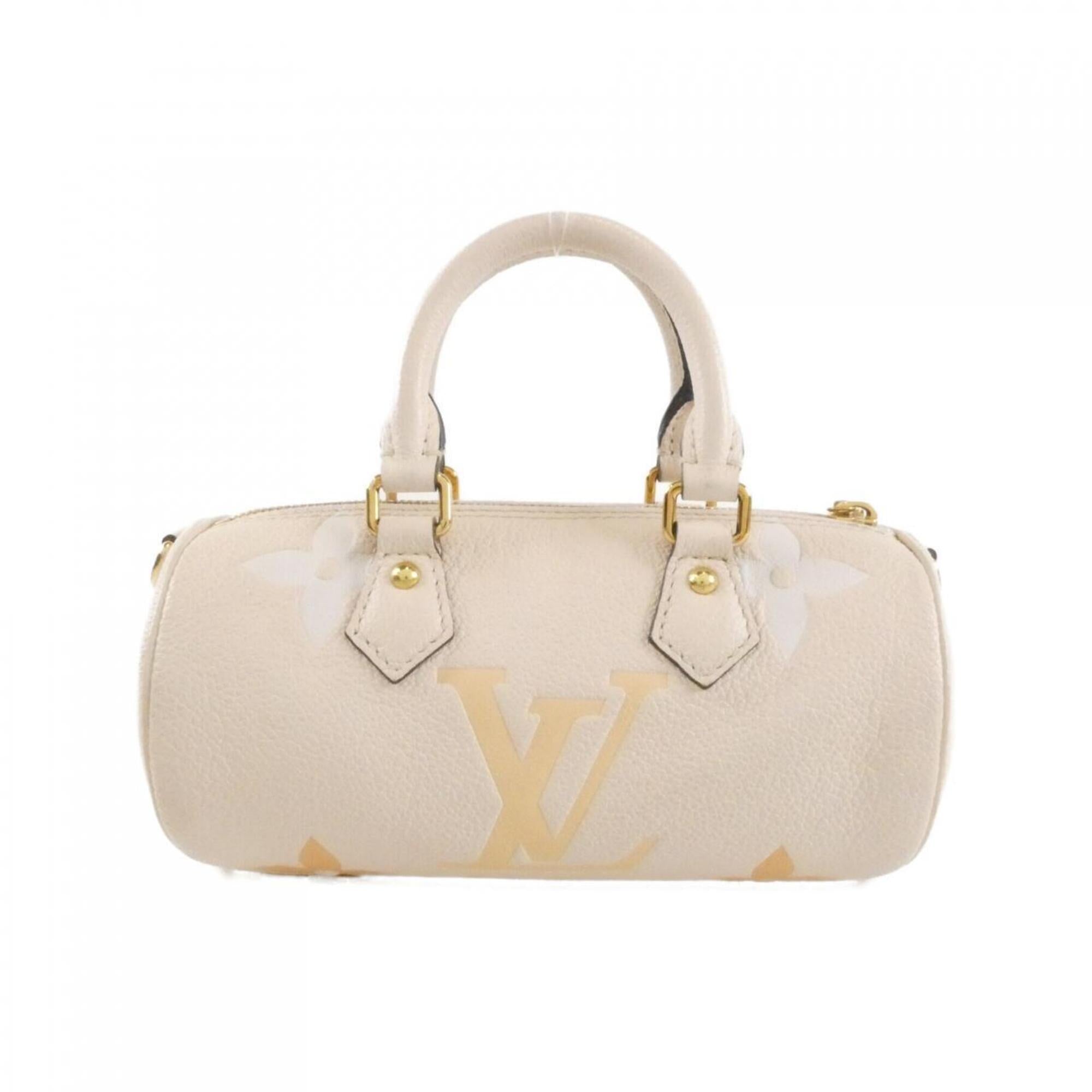 Louis Vuitton Monogram Empreinte Cream Saffron Monogram Empreinte Shoulder Bag (Pre-Owned)