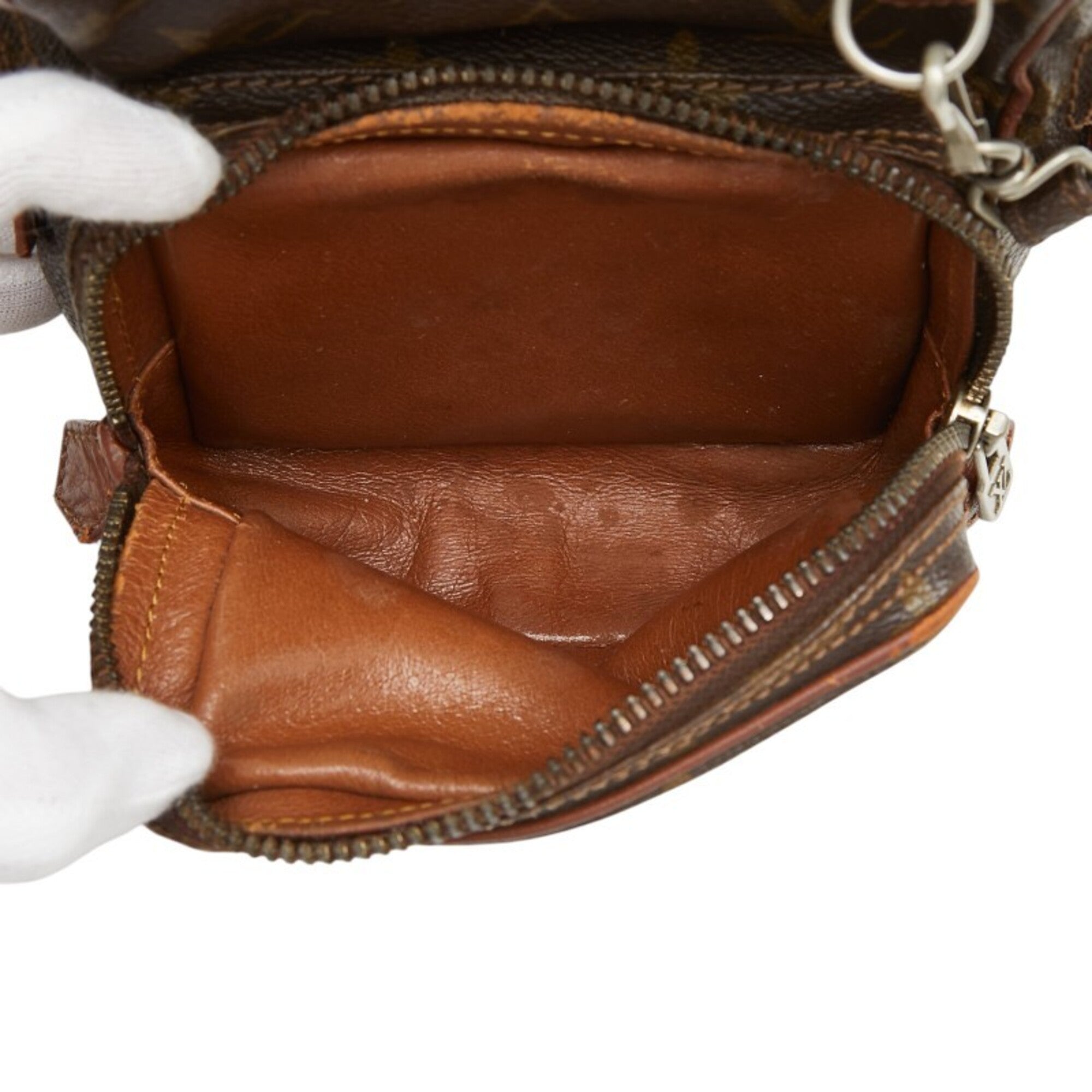 Louis Vuitton Brown Pvc Leather Shoulder Bag (Pre-Owned)