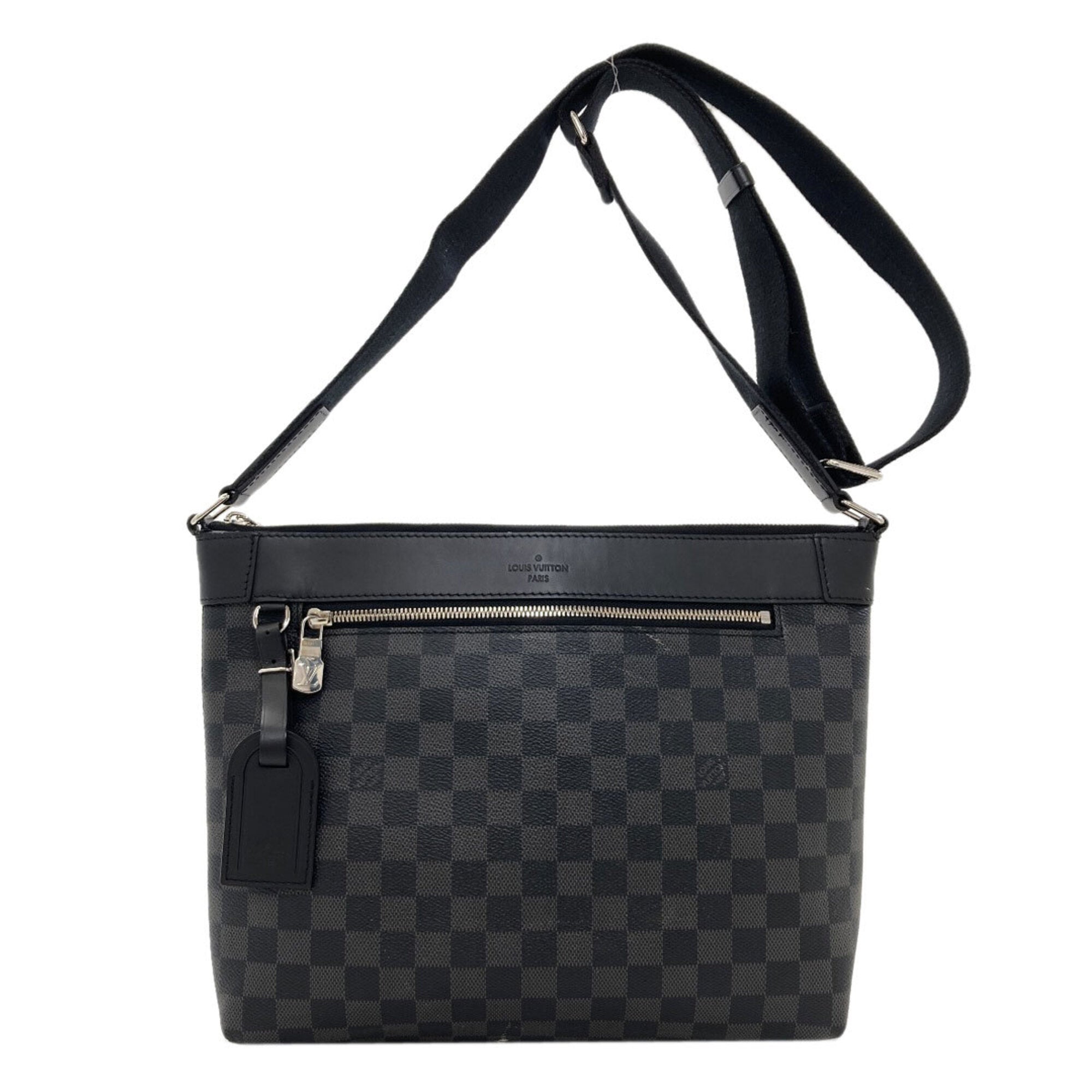 Louis Vuitton Damier Graphite Damier Graphite Damier Canvas Shoulder Bag (Pre-Owned)