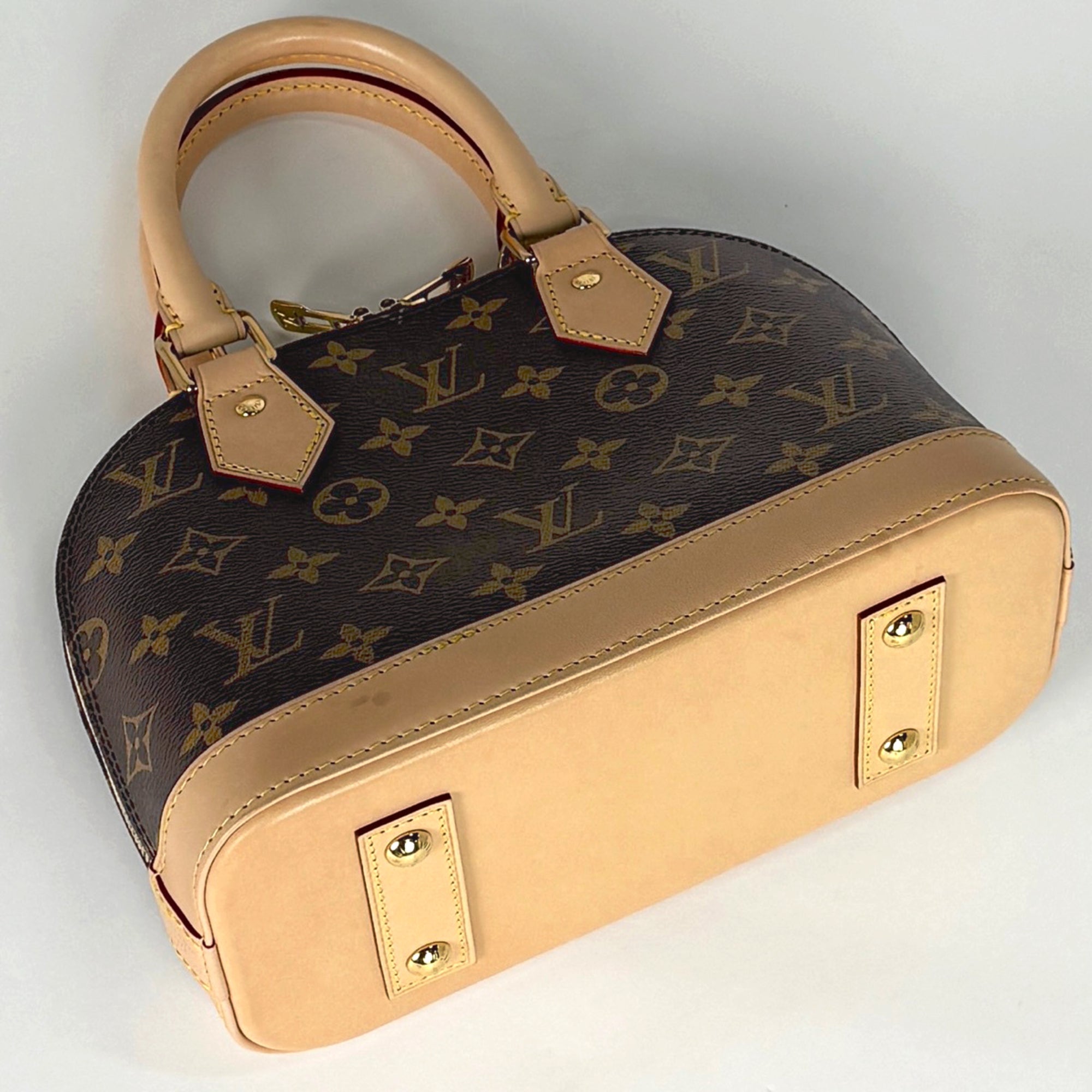 Louis Vuitton Brown Monogram Handbag Shoulder Bag (Pre-Owned)