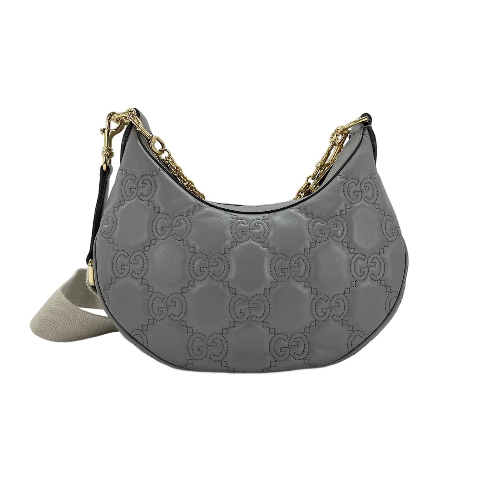 Gucci Gray Handbag (Pre-Owned)