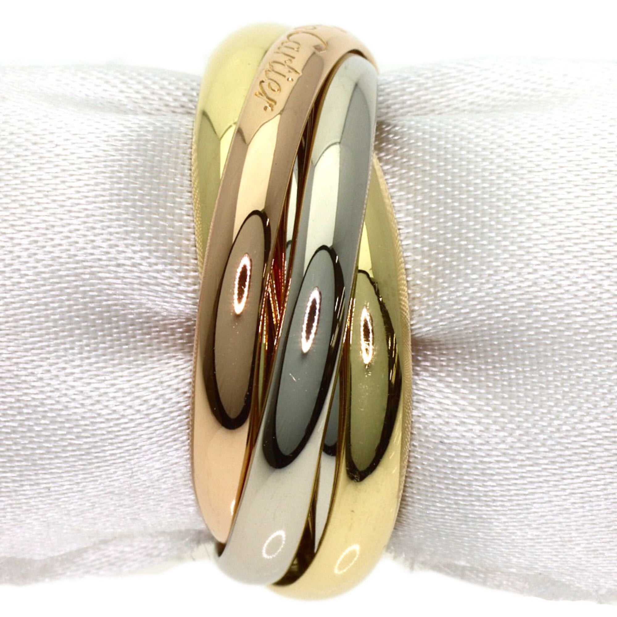 Cartier Yellow Gold (18K) Pink Gold (18K) White Gold (18K) Band Ring (Pre-Owned)