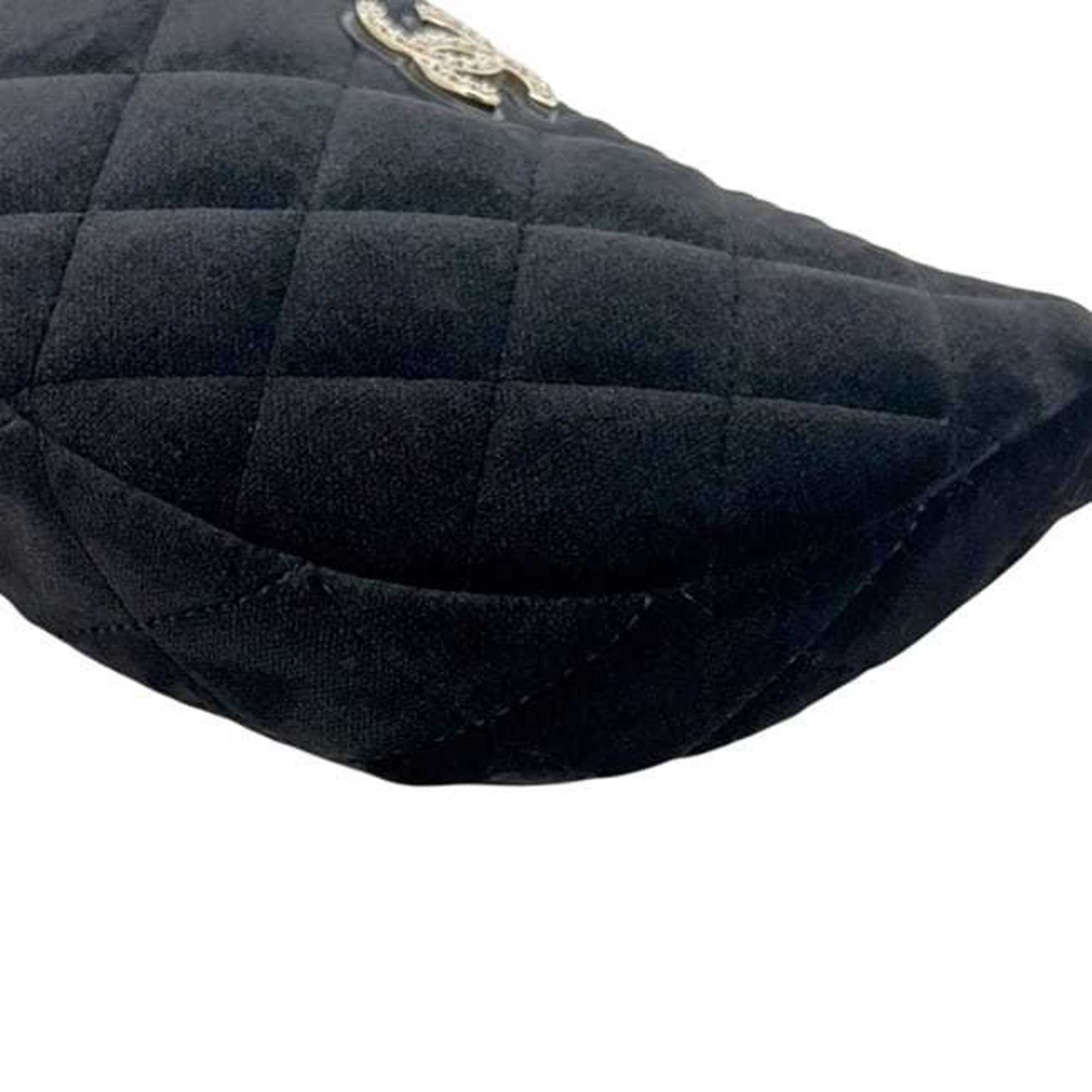 Chanel Black Leather Shoulder Bag (Pre-Owned)