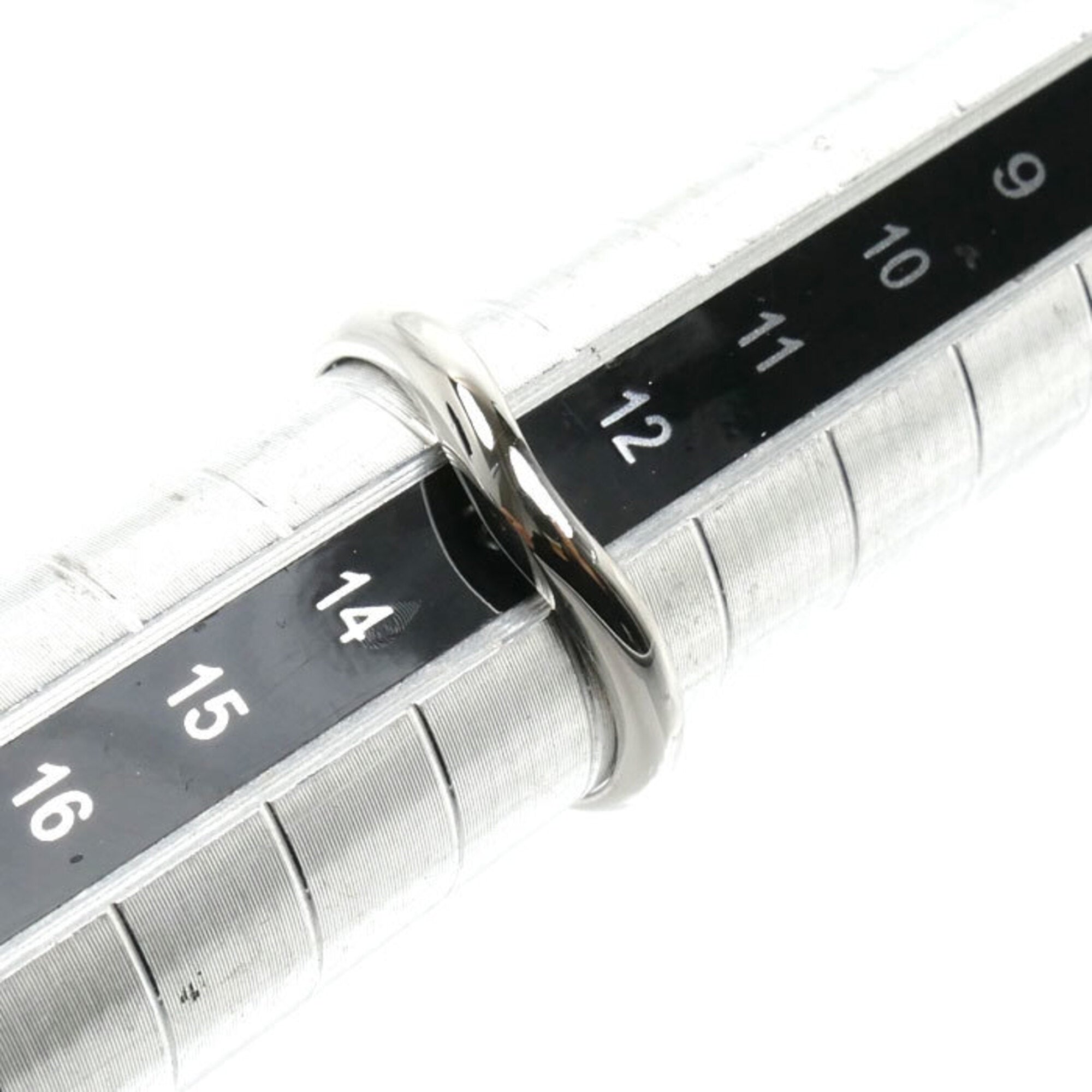 Bvlgari Platinum 950 Band Ring (Pre-Owned)