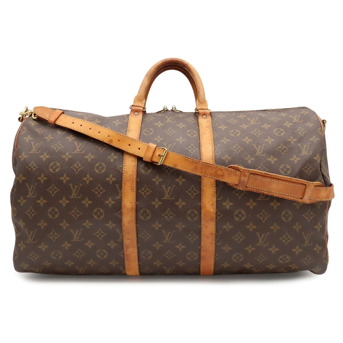 Louis Vuitton Brown Monogram Monogram Boston Bag Shoulder Bag (Pre-Owned)