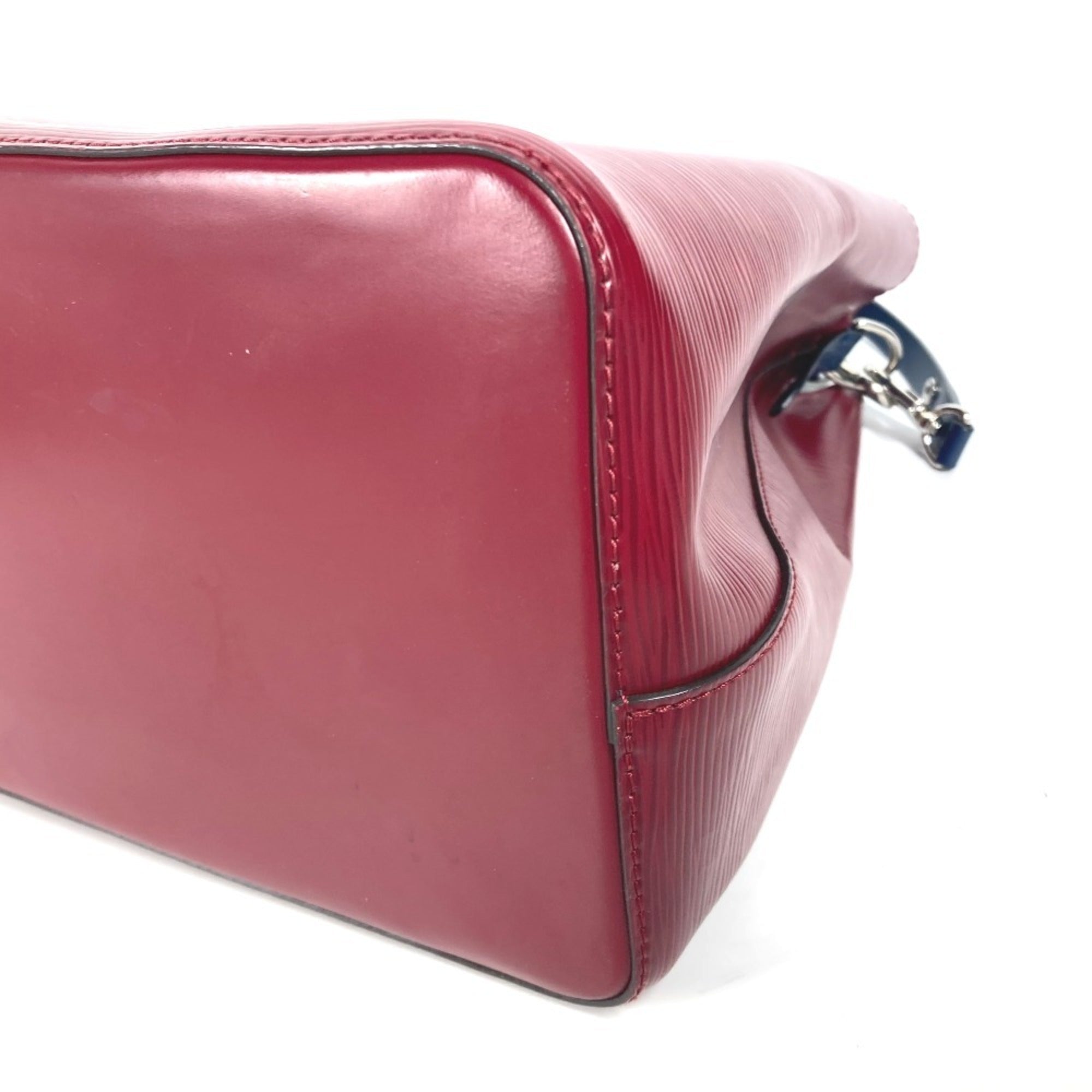 Louis Vuitton Blue Wine Epi Leather Handbag Shoulder Bag (Pre-Owned)