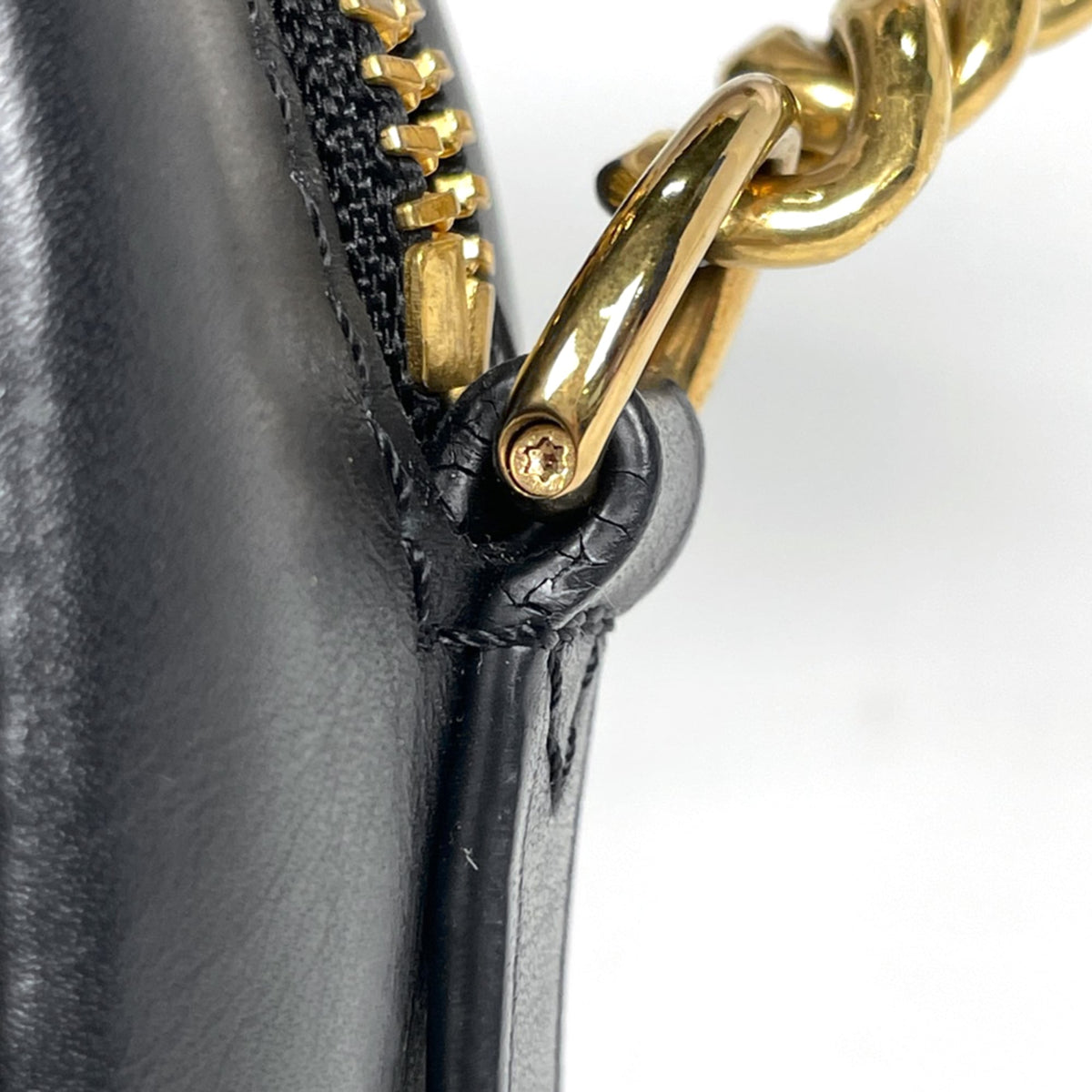 Louis Vuitton Black Noir Leather Shoulder Bag (Pre-Owned)