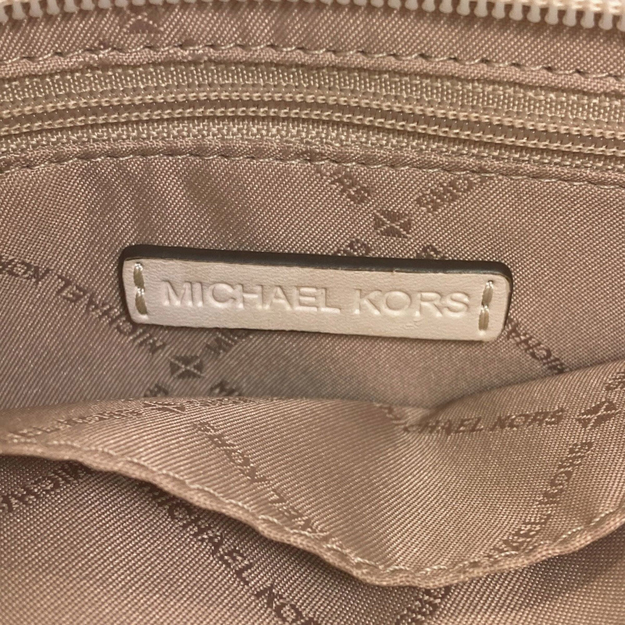 Michael Kors White Pvc Handbag (Pre-Owned)
