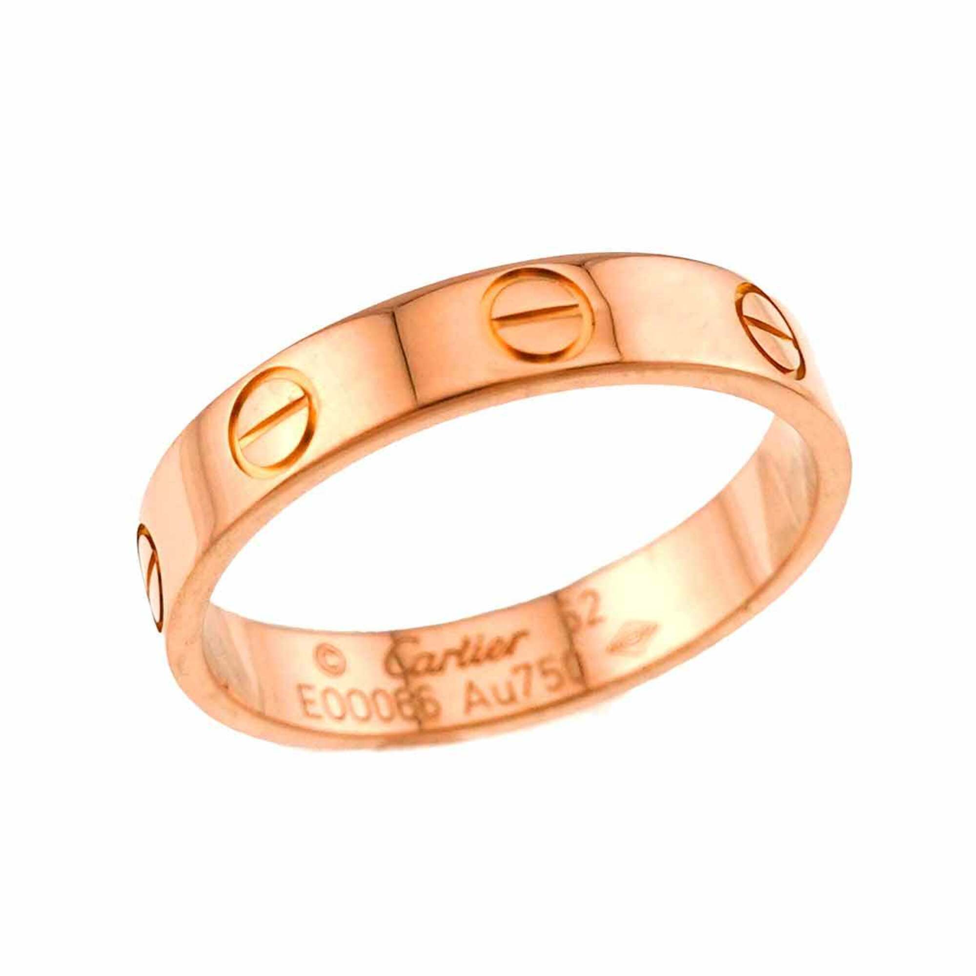Cartier Pink Gold Pink Gold (18K) Band Ring (Pre-Owned)