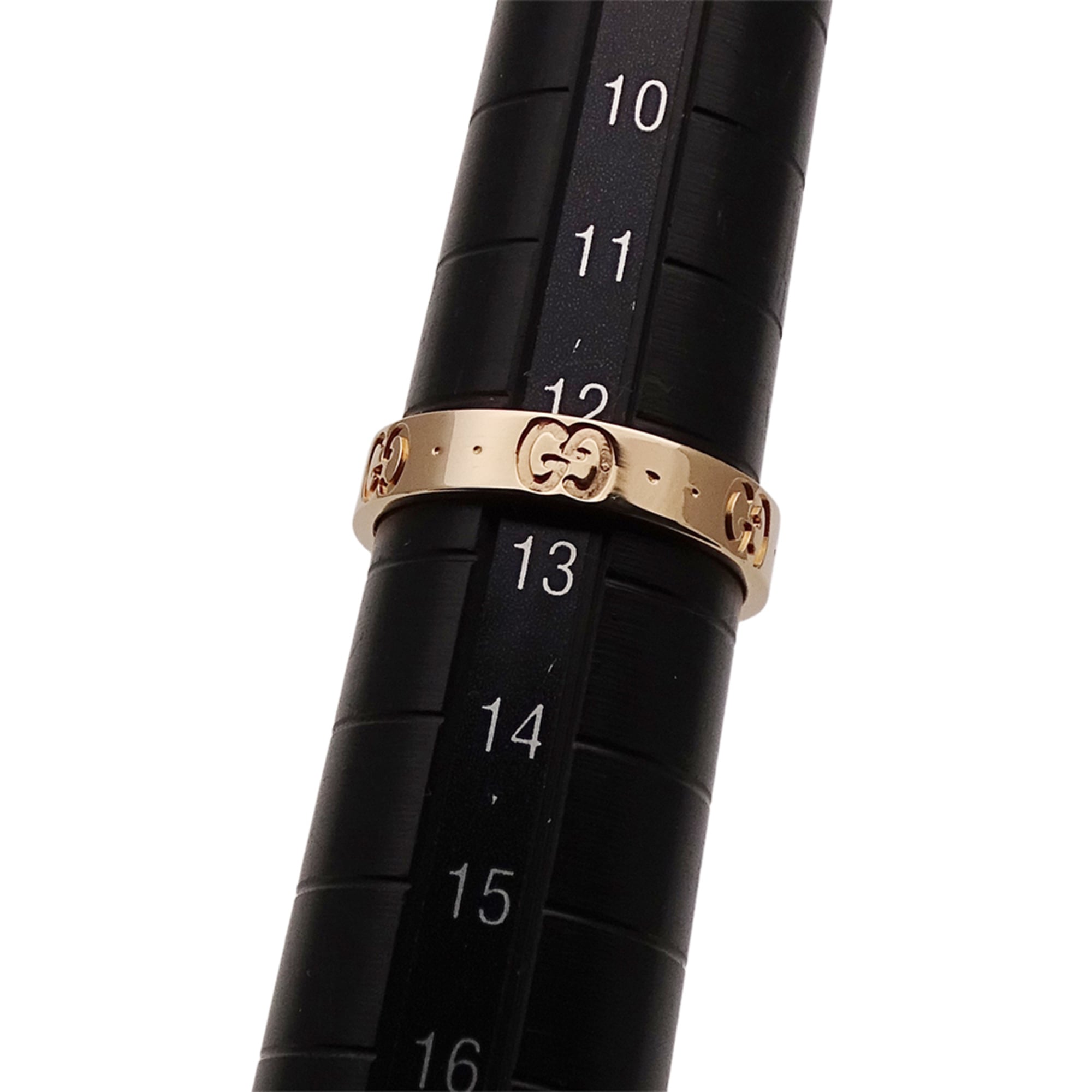 Gucci Icon Pink Gold Pink Gold (18K) Band Ring (Pre-Owned)