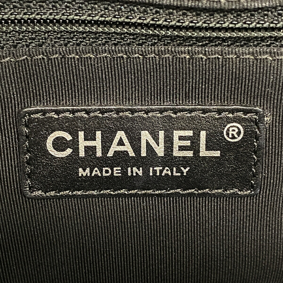 Chanel Gray Denim Handbag (Pre-Owned)