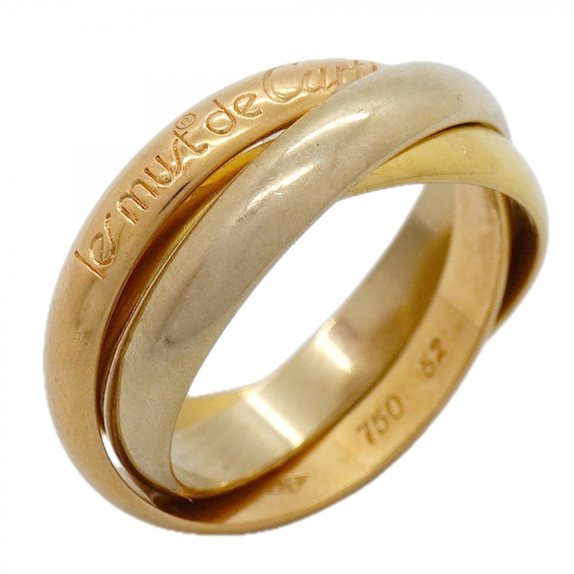 Cartier Yellow Gold (18K) Pink Gold (18K) White Gold (18K) Band Ring (Pre-Owned)