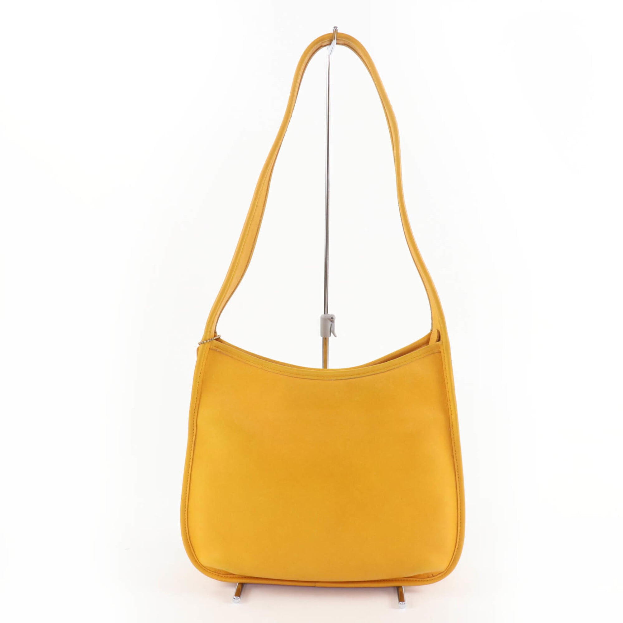 Coach Yellow Leather Shoulder Bag (Pre-Owned)
